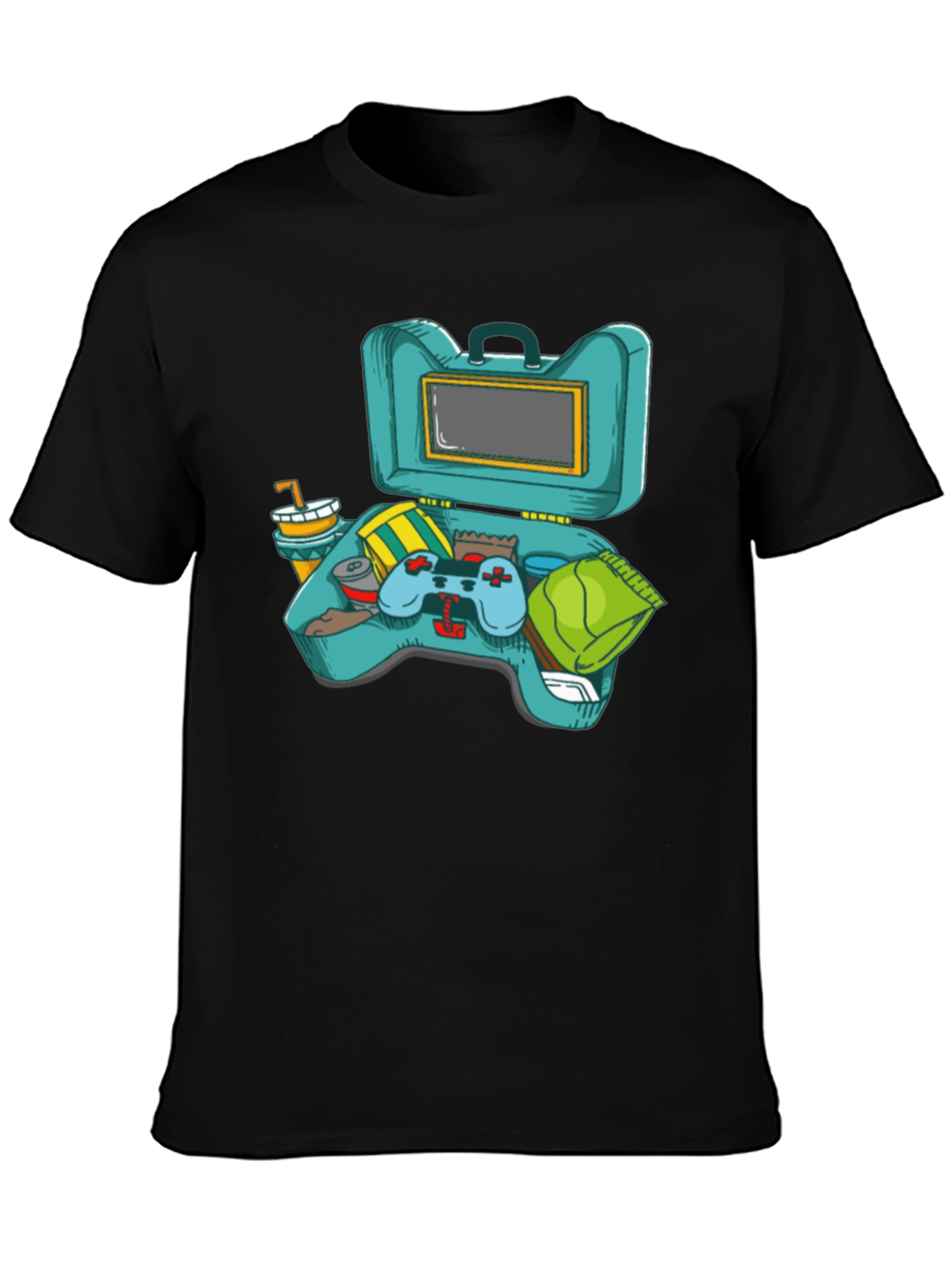 Gamers Lunchbox Graphic T-Shirt