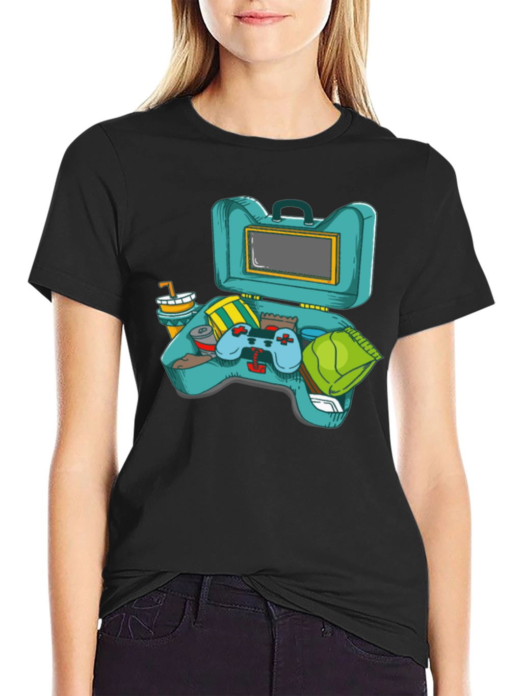 Gamers Lunchbox Graphic T-Shirt