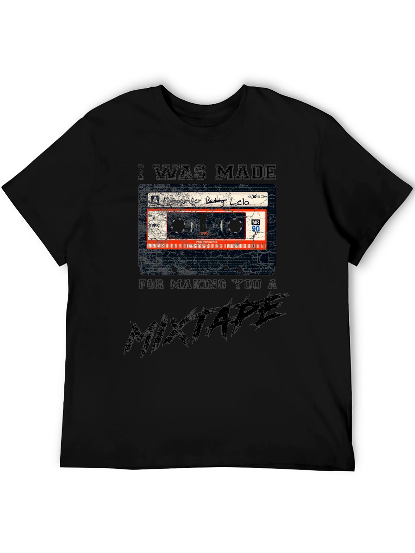 Mixtape Cassette T-Shirt - Retro Cool