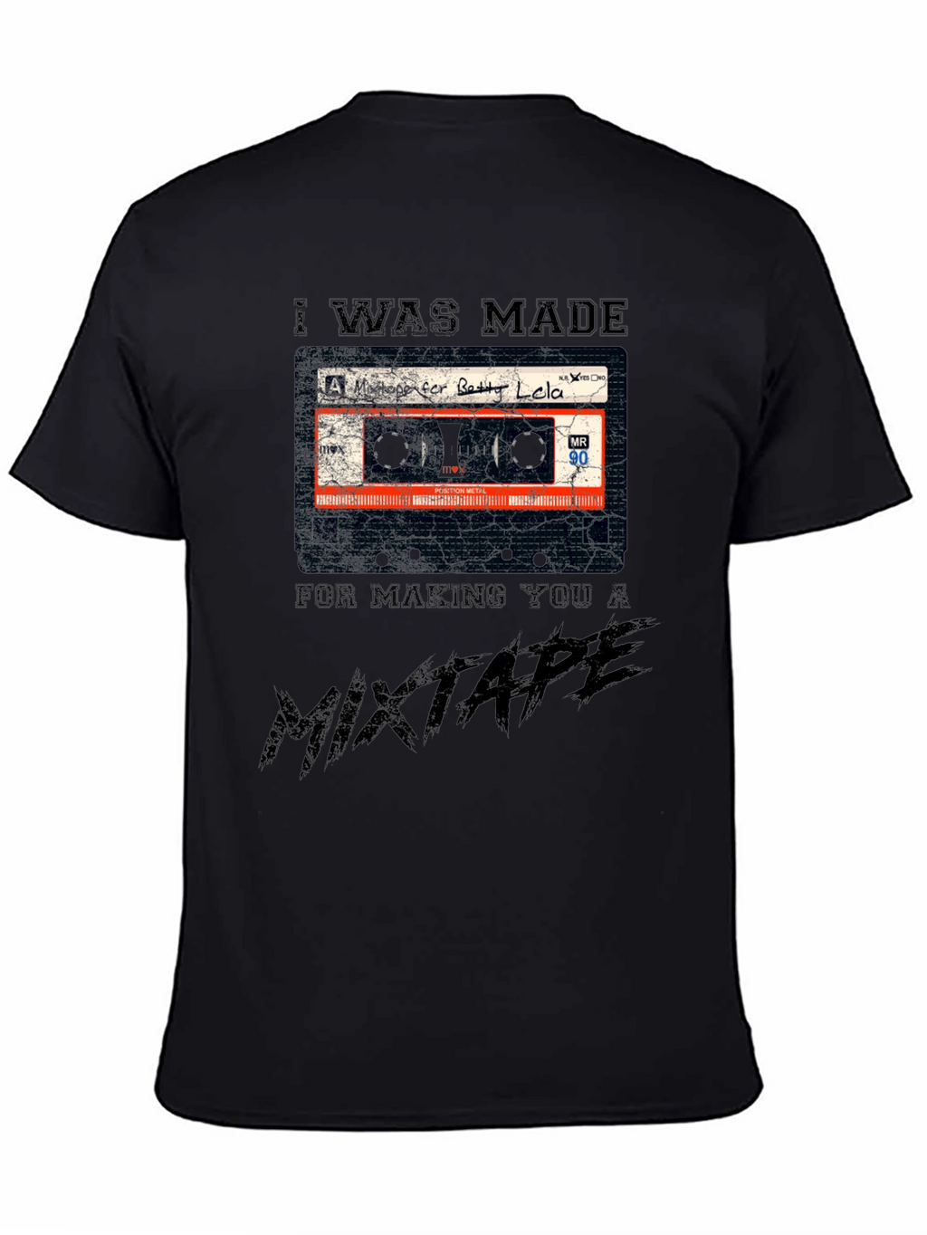 Mixtape Cassette T-Shirt - Retro Cool