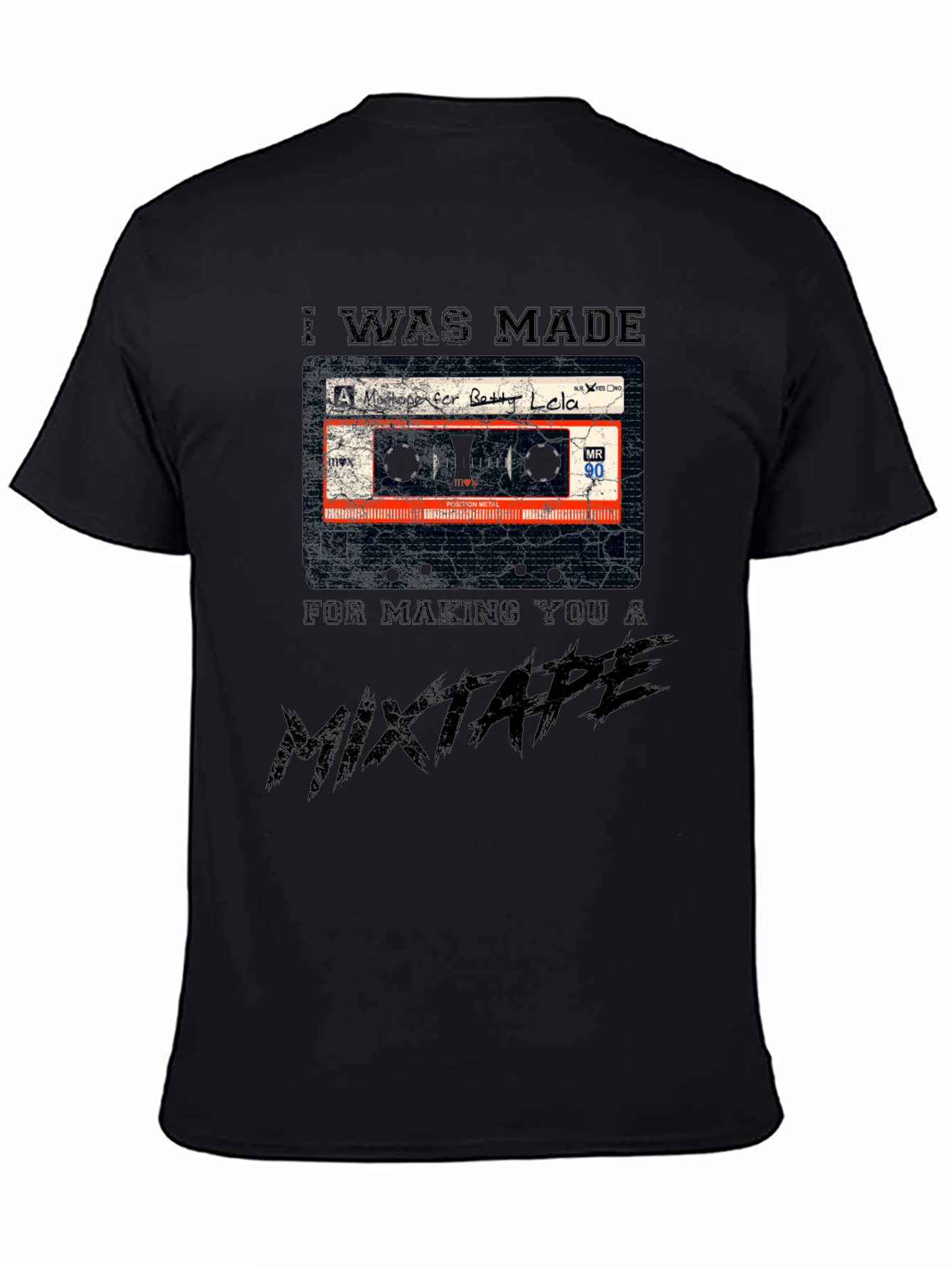 Mixtape Cassette T-Shirt - Retro Cool