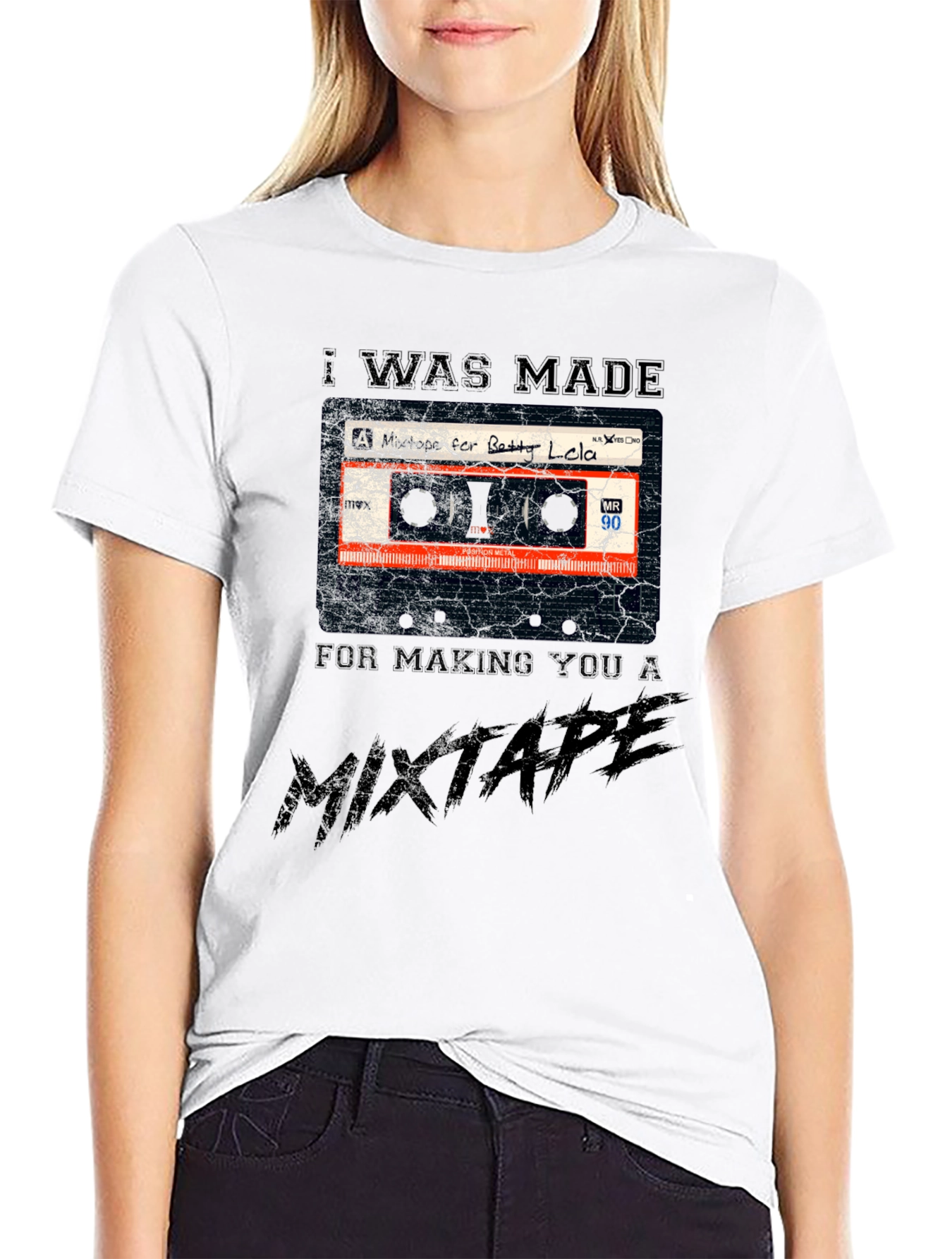 Mixtape Cassette T-Shirt - Retro Cool