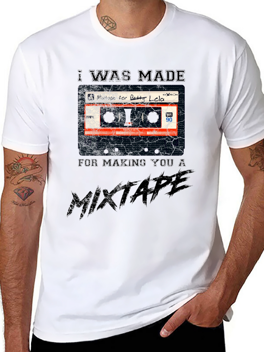 Mixtape Cassette T-Shirt - Retro Cool