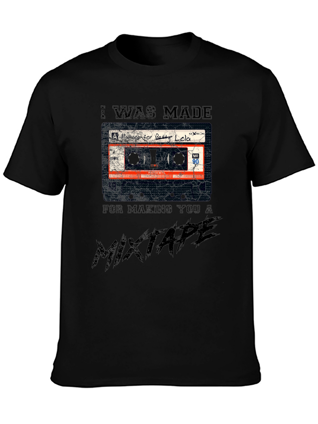 Mixtape Cassette T-Shirt - Retro Cool