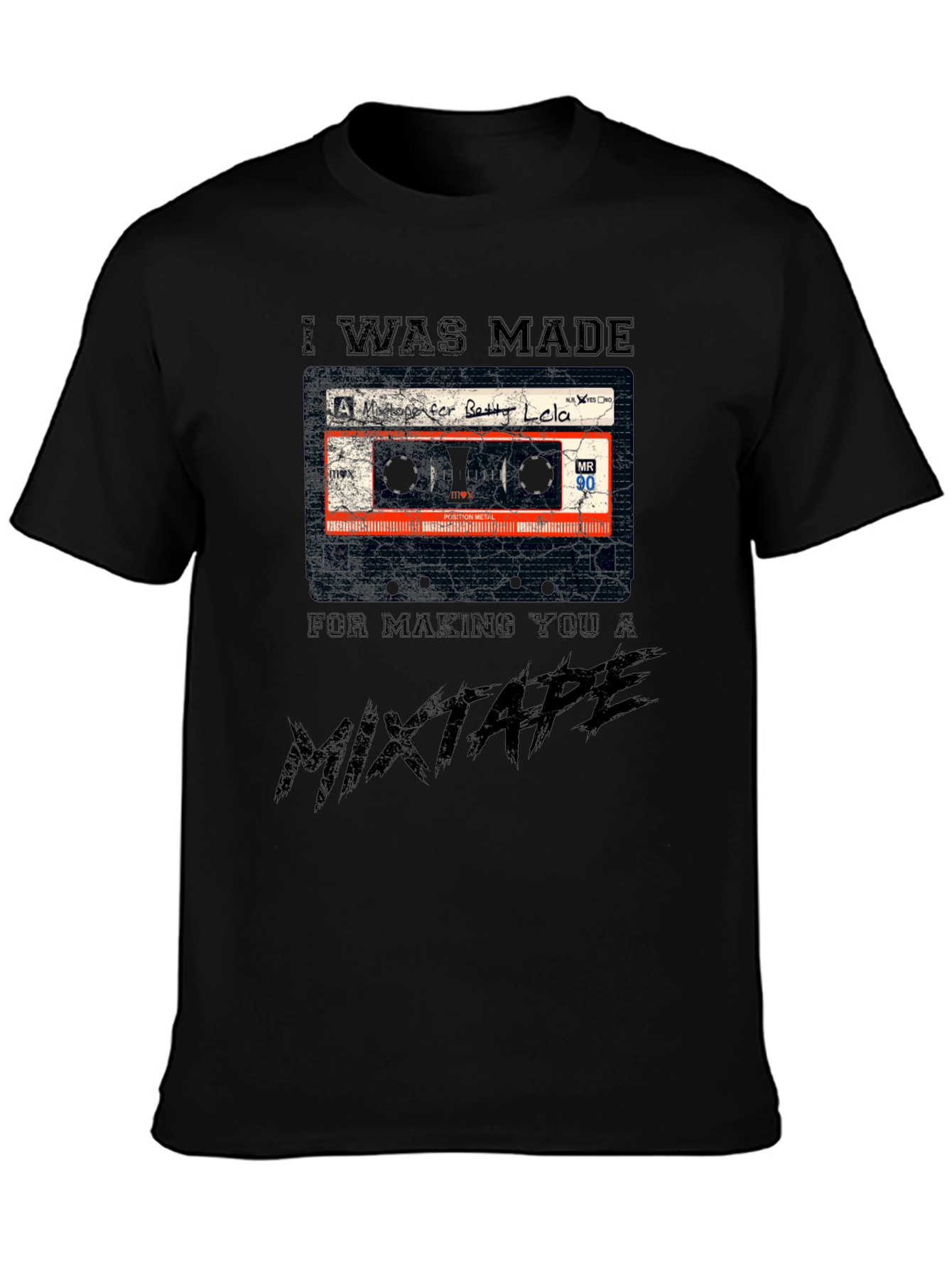 Mixtape Cassette T-Shirt - Retro Cool
