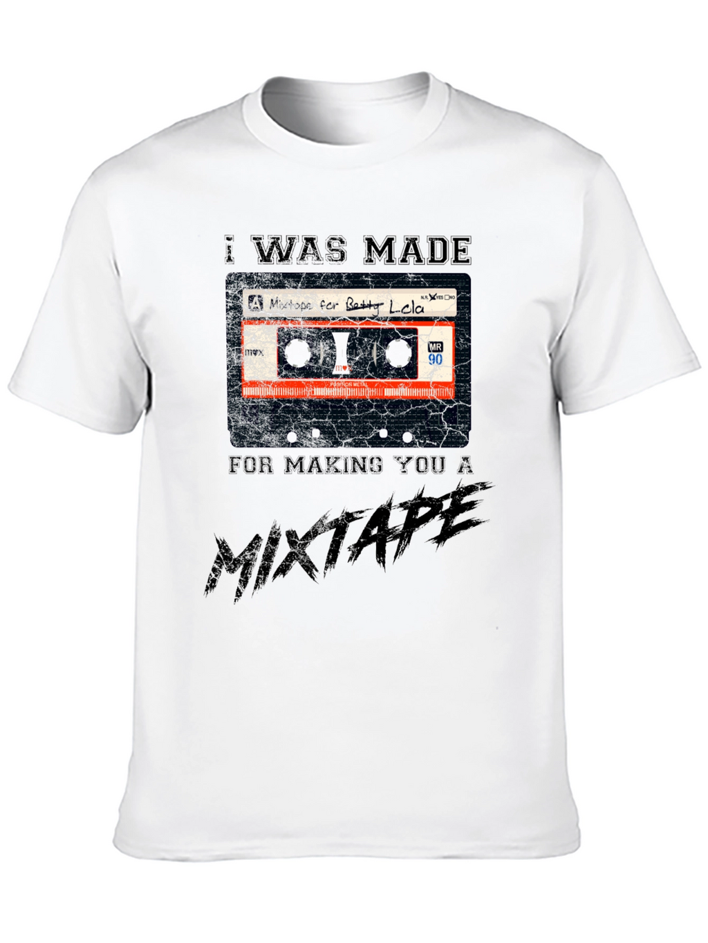 Mixtape Cassette T-Shirt - Retro Cool