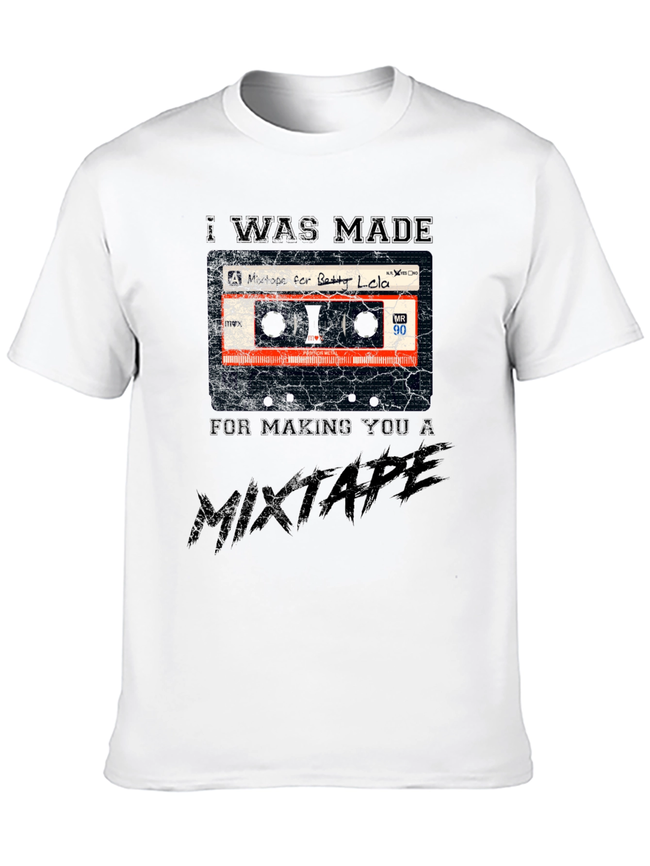 Mixtape Cassette T-Shirt - Retro Cool