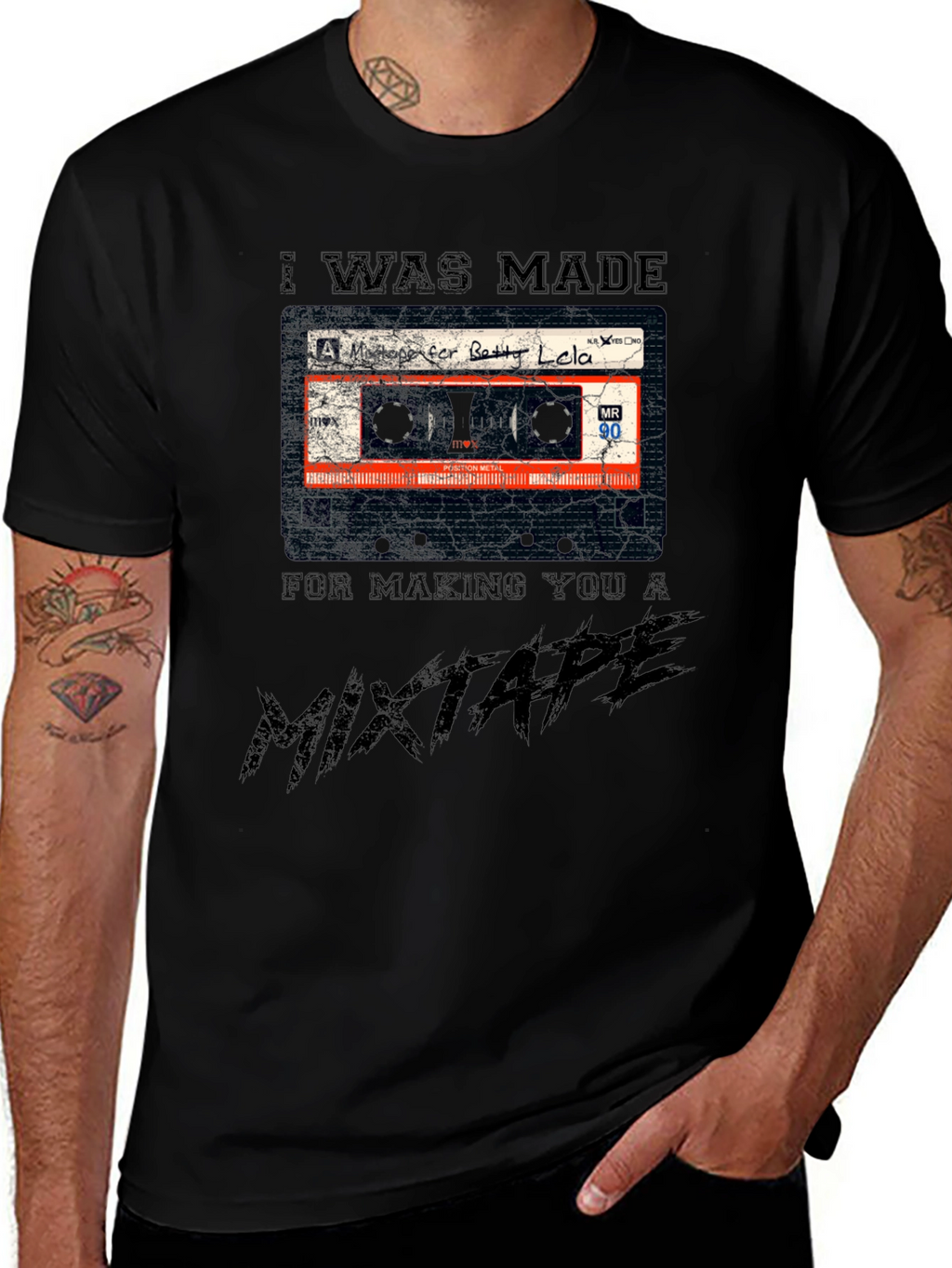 Mixtape Cassette T-Shirt - Retro Cool