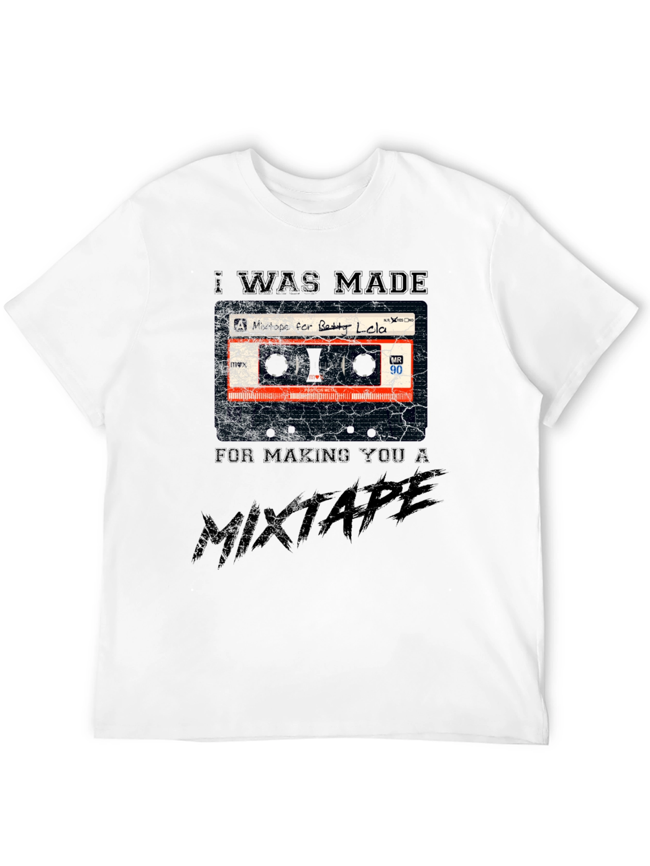 Mixtape Cassette T-Shirt - Retro Cool
