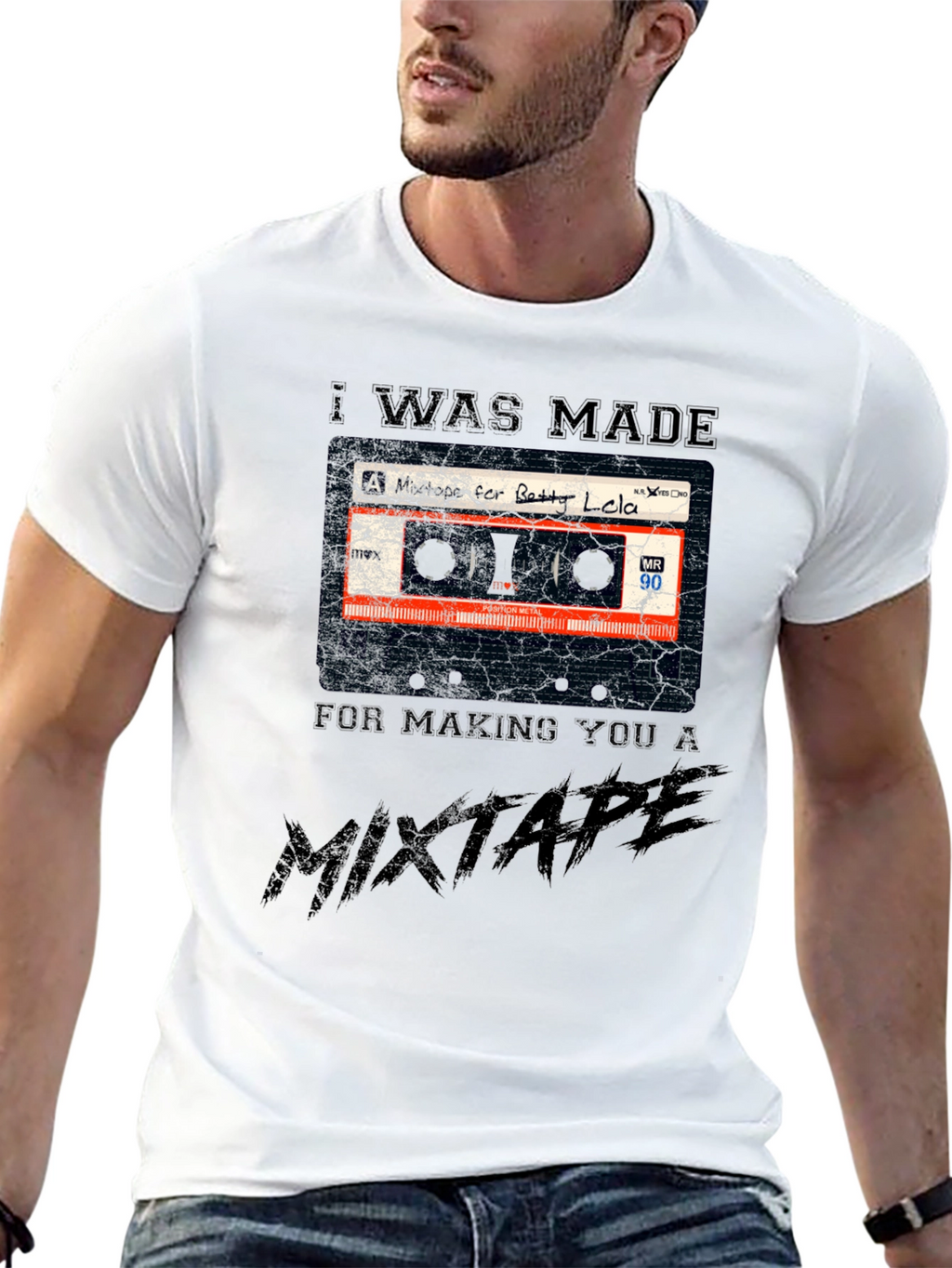 Mixtape Cassette T-Shirt - Retro Cool