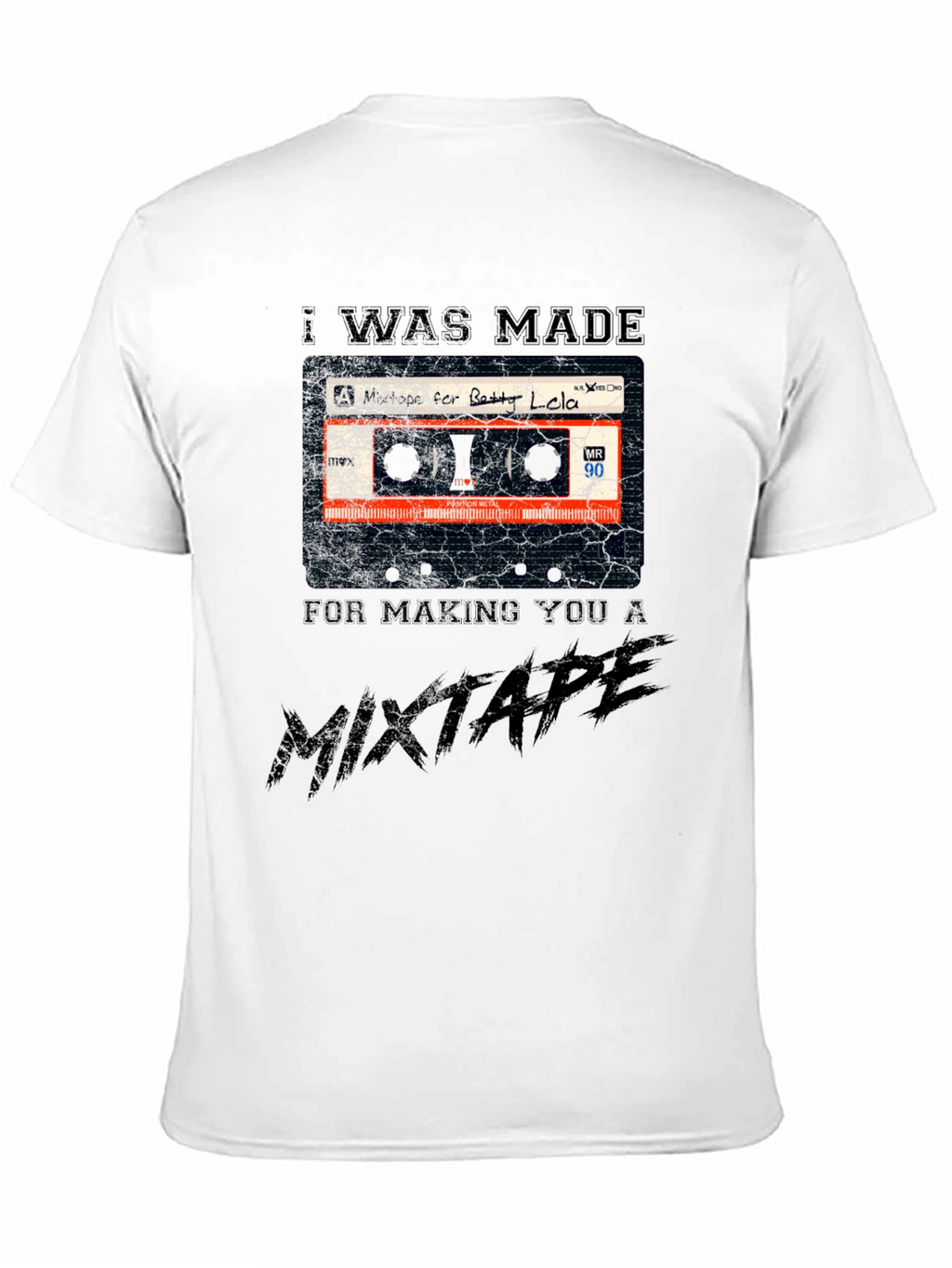 Mixtape Cassette T-Shirt - Retro Cool