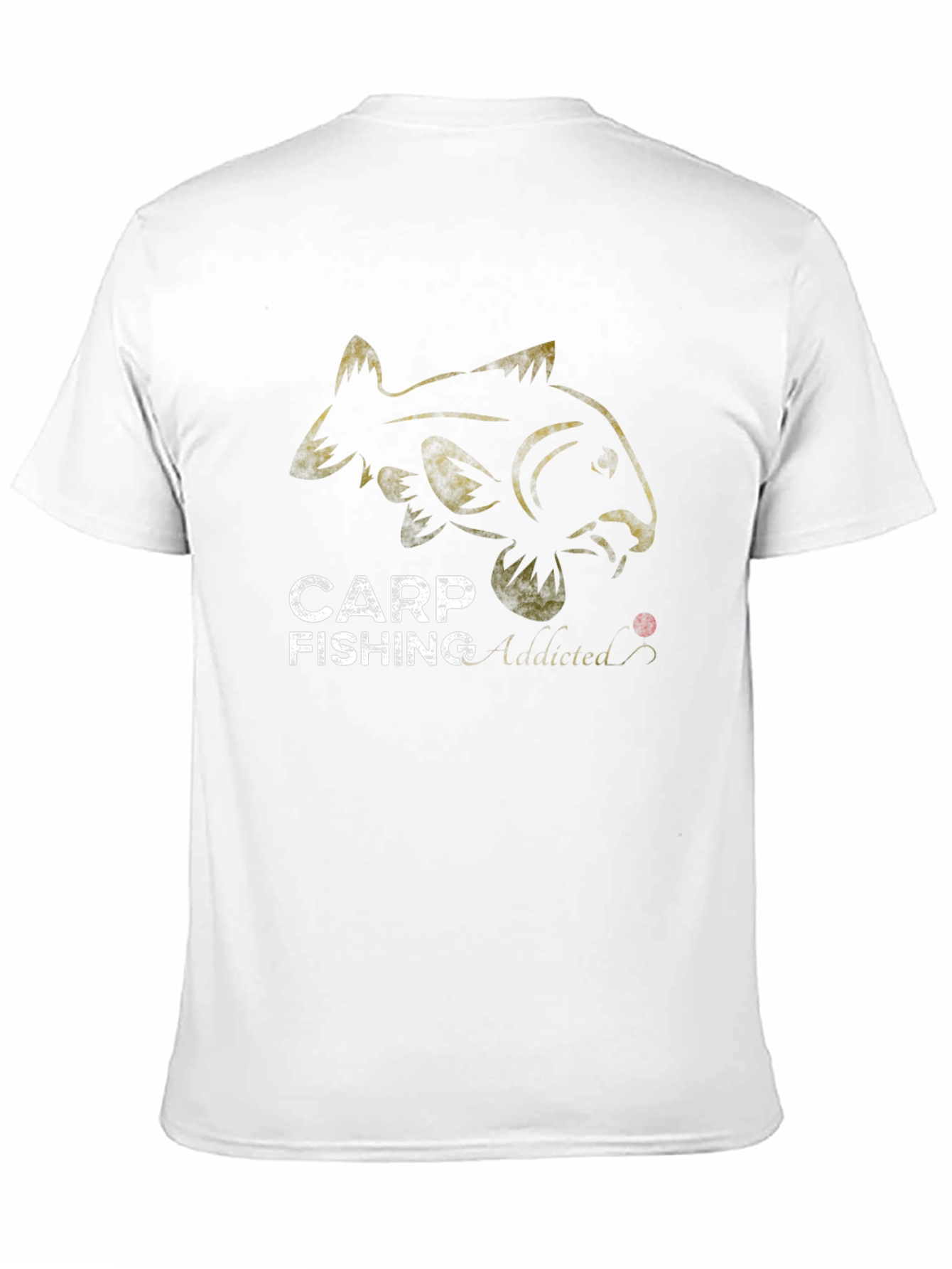 Carp Fishing Addicted Black T-Shirt