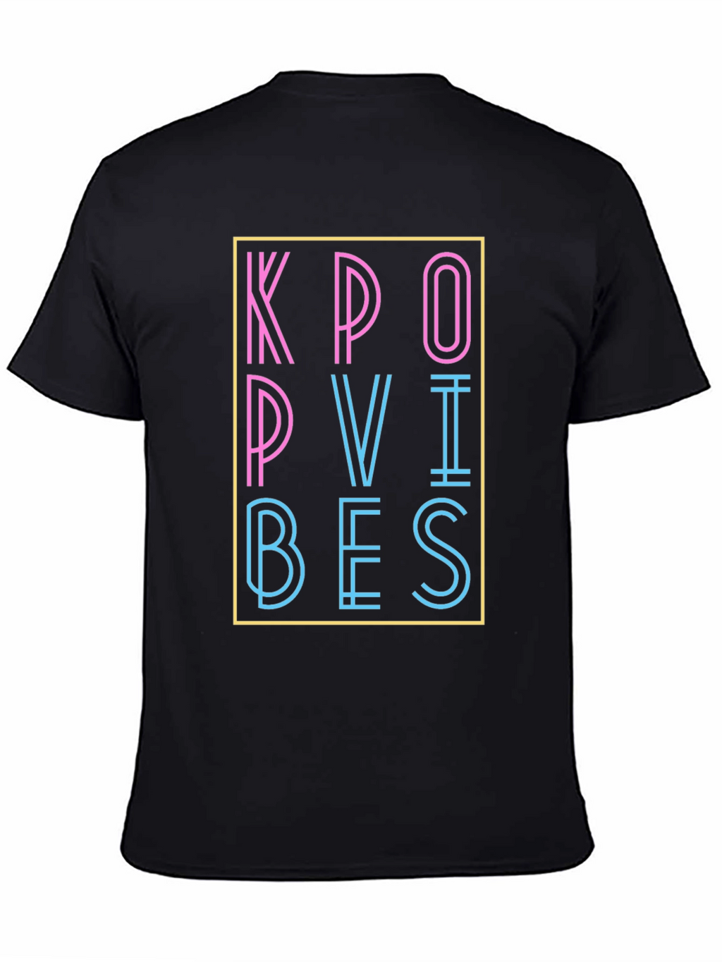 Kpop Vibes Graphic T-Shirt - Stylish Neon Design
