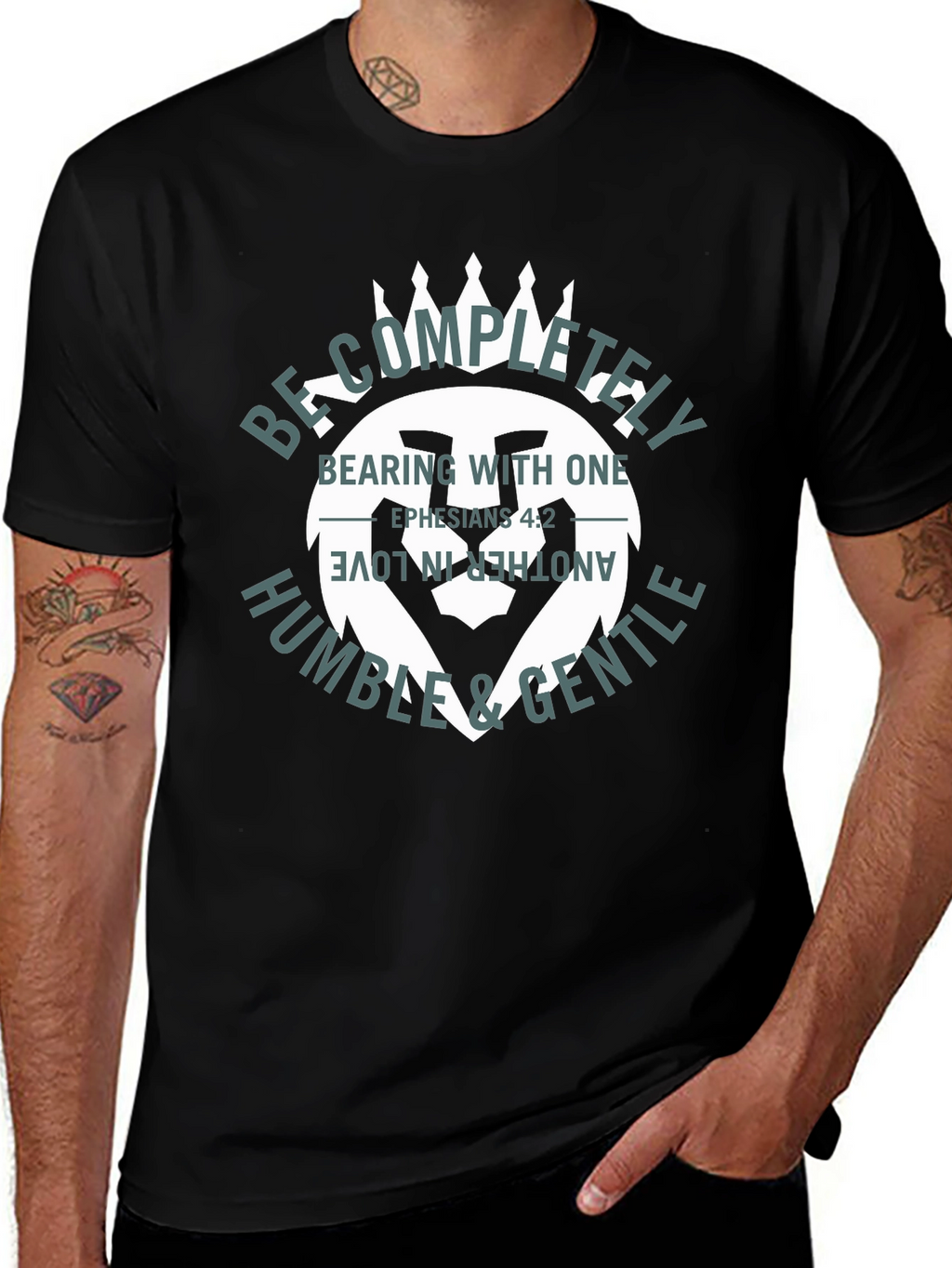 Be Completely Humble & Gentle Lion T-Shirt