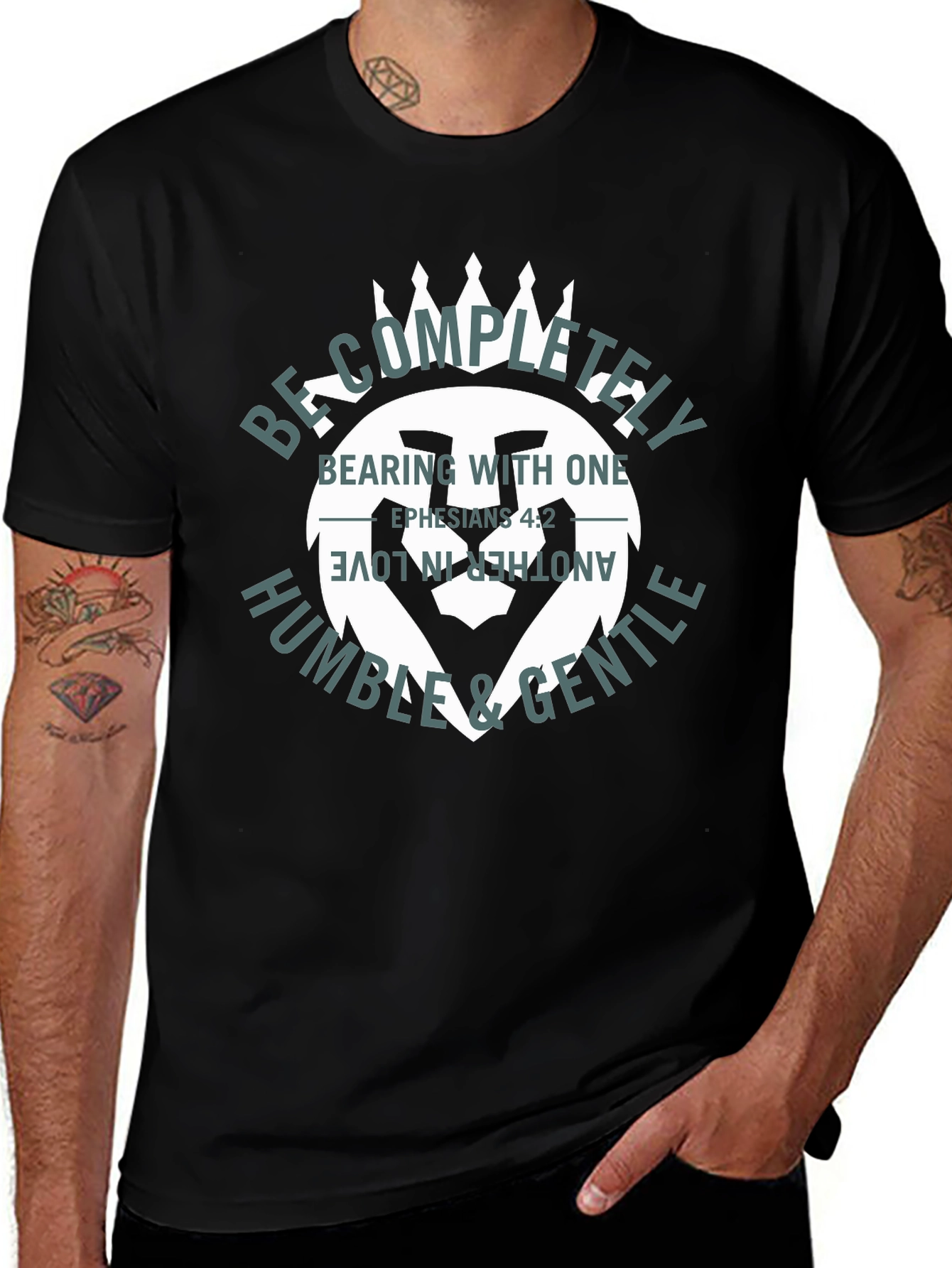 Be Completely Humble & Gentle Lion T-Shirt