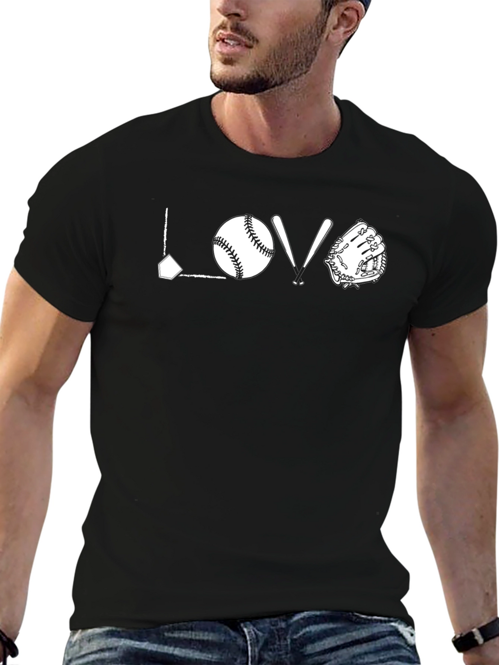 Baseball Love T-Shirt - Gift for Baseball Fans