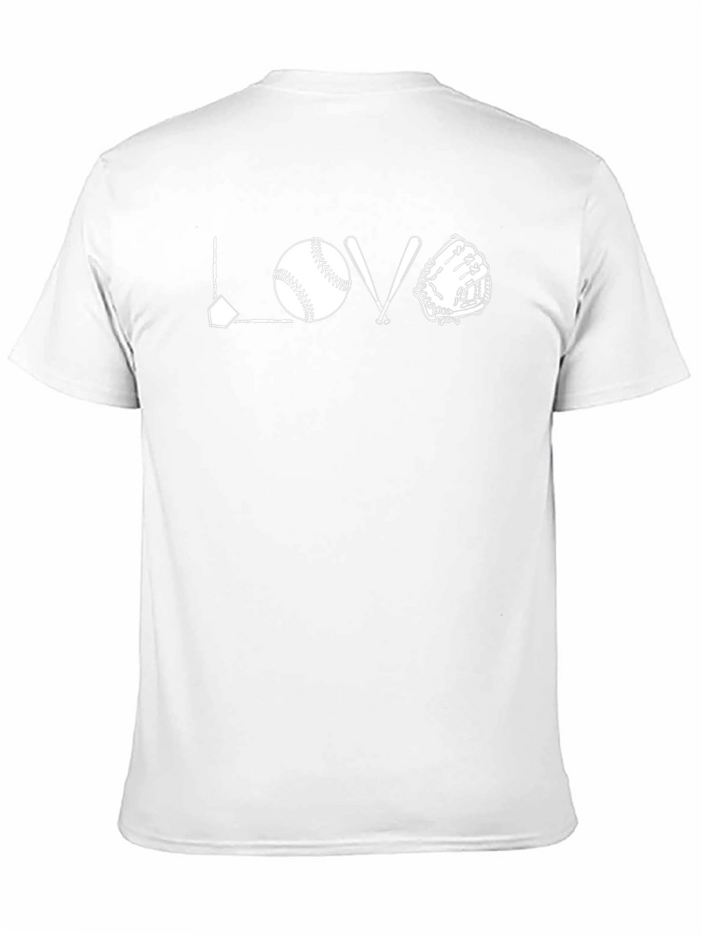 Baseball Love T-Shirt - Gift for Baseball Fans