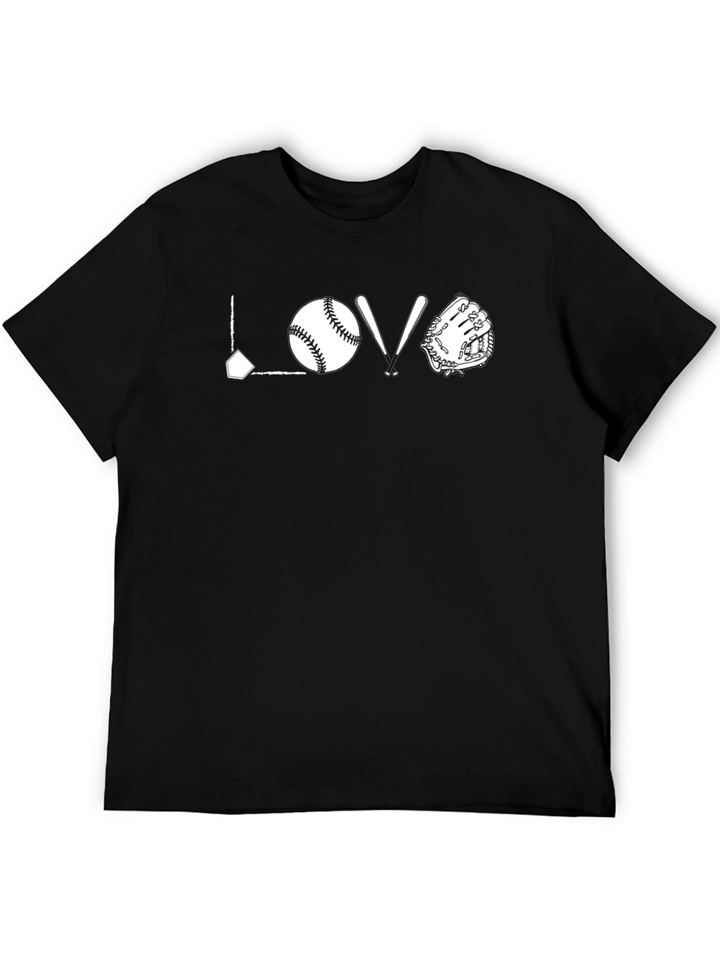 Baseball Love T-Shirt - Gift for Baseball Fans