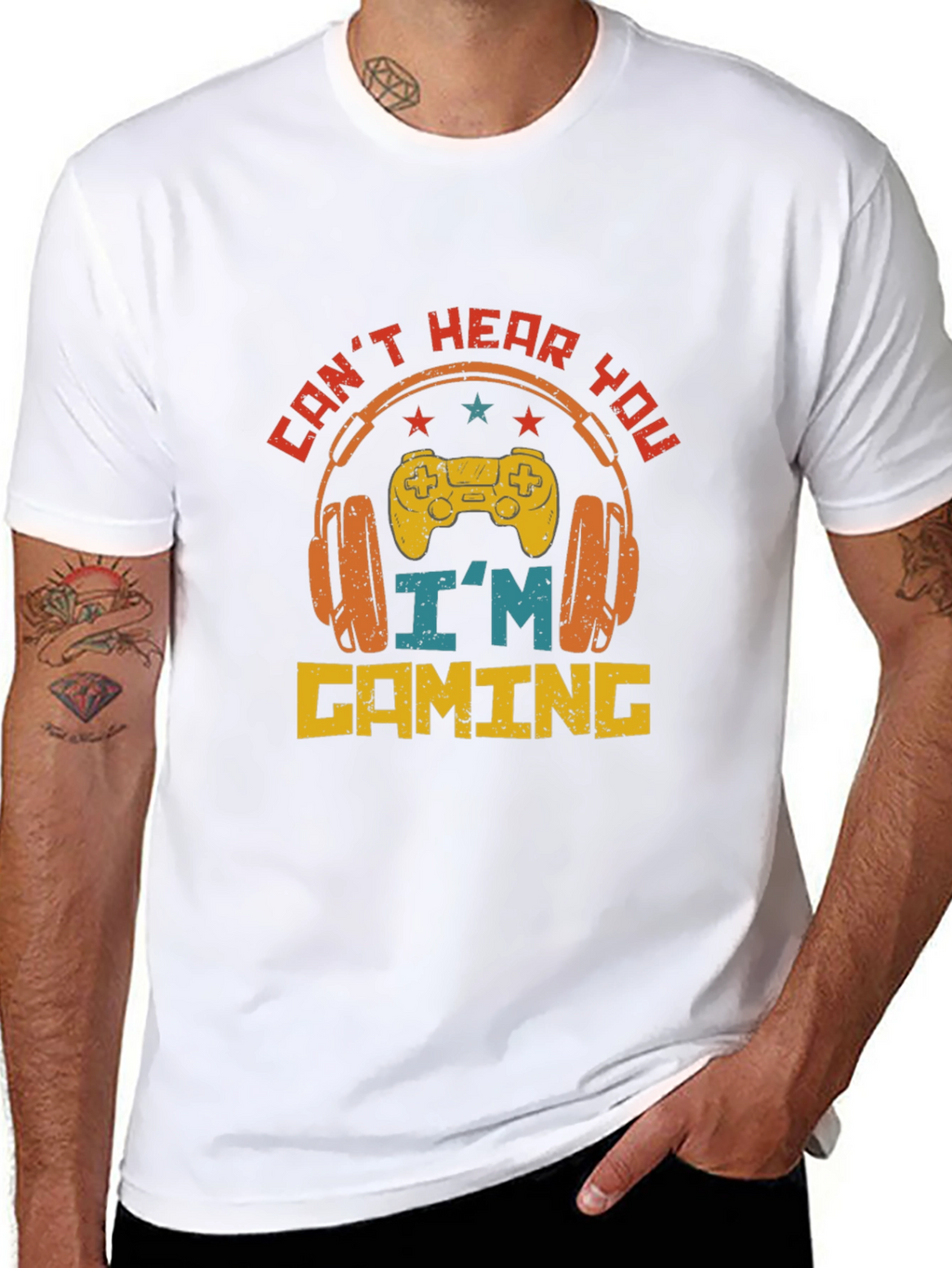 Cant Hear You Im Gaming T-Shirt