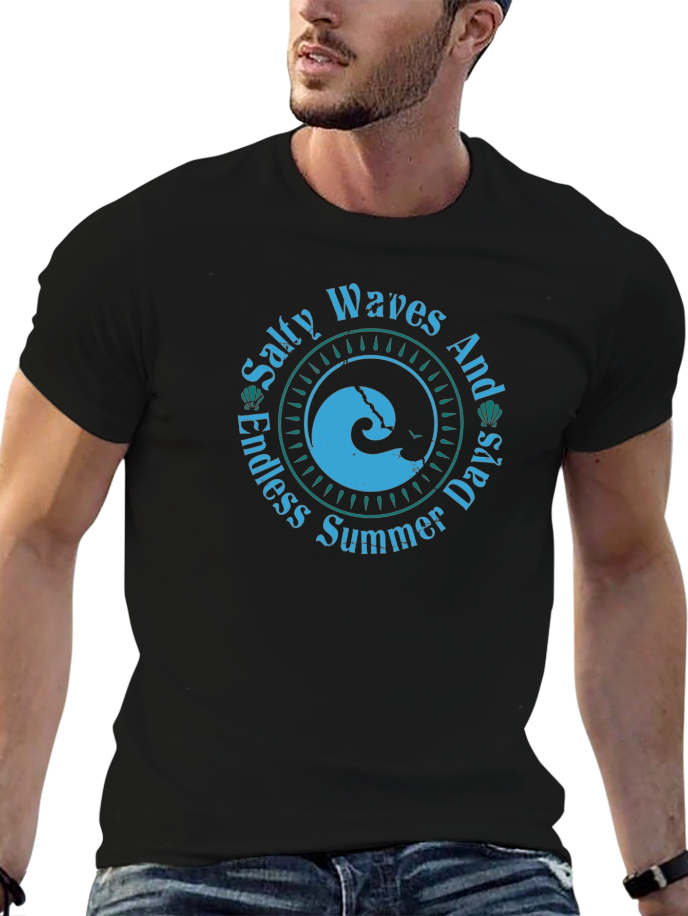 Salty Waves Summer T-Shirt