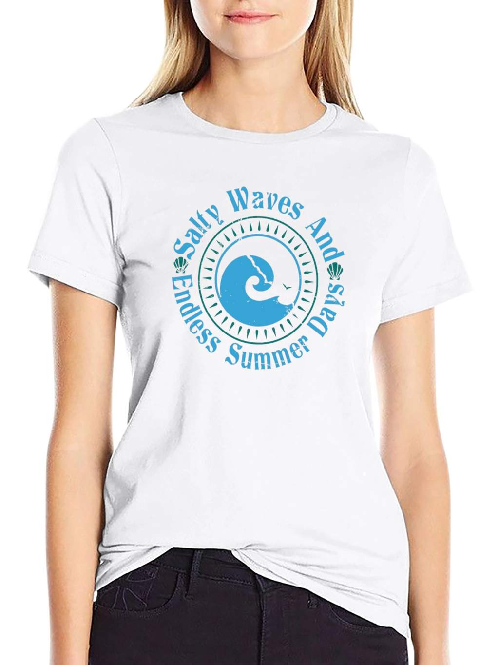 Salty Waves Summer T-Shirt