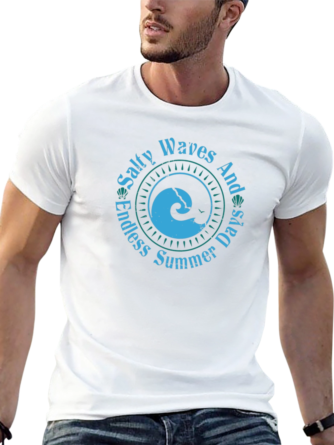 Salty Waves Summer T-Shirt