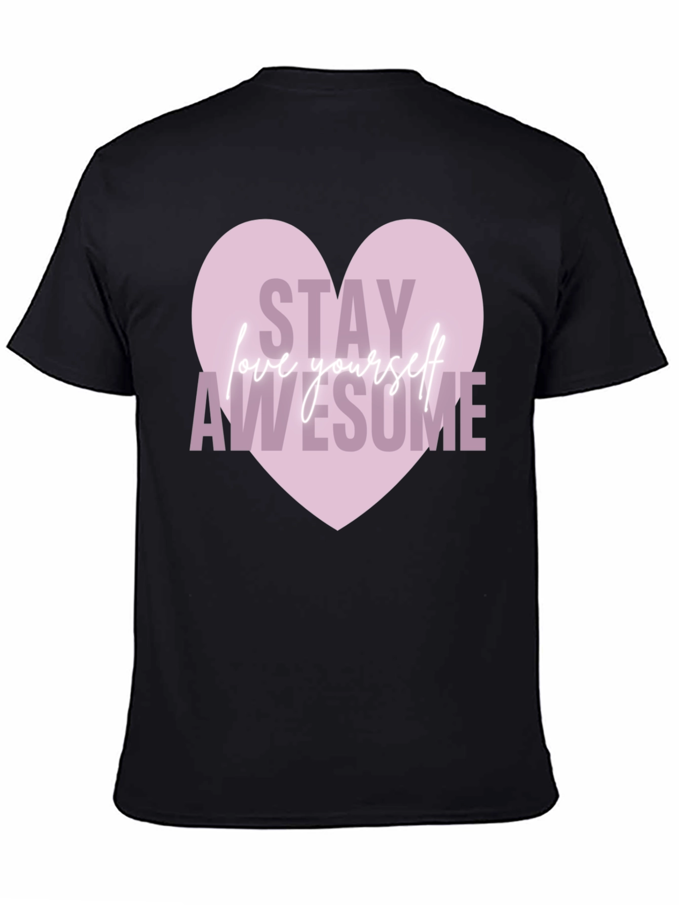 Stay Awesome Heart Graphic Tee