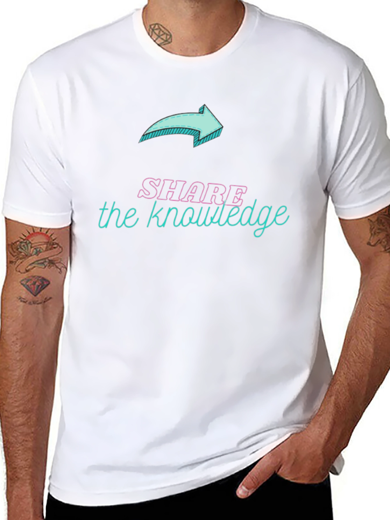 Share the Knowledge Graphic Tee