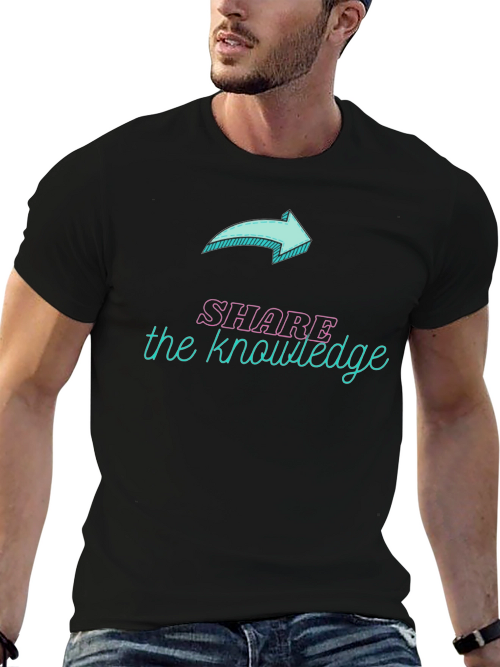 Share the Knowledge Graphic Tee