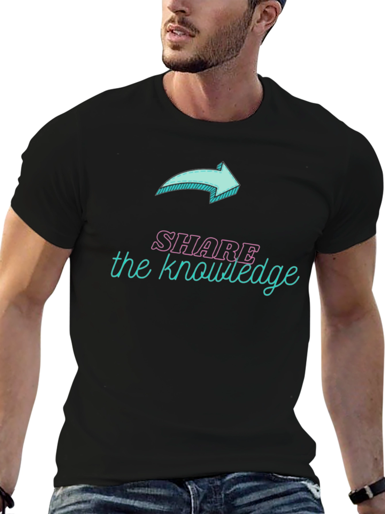 Share the Knowledge Graphic Tee
