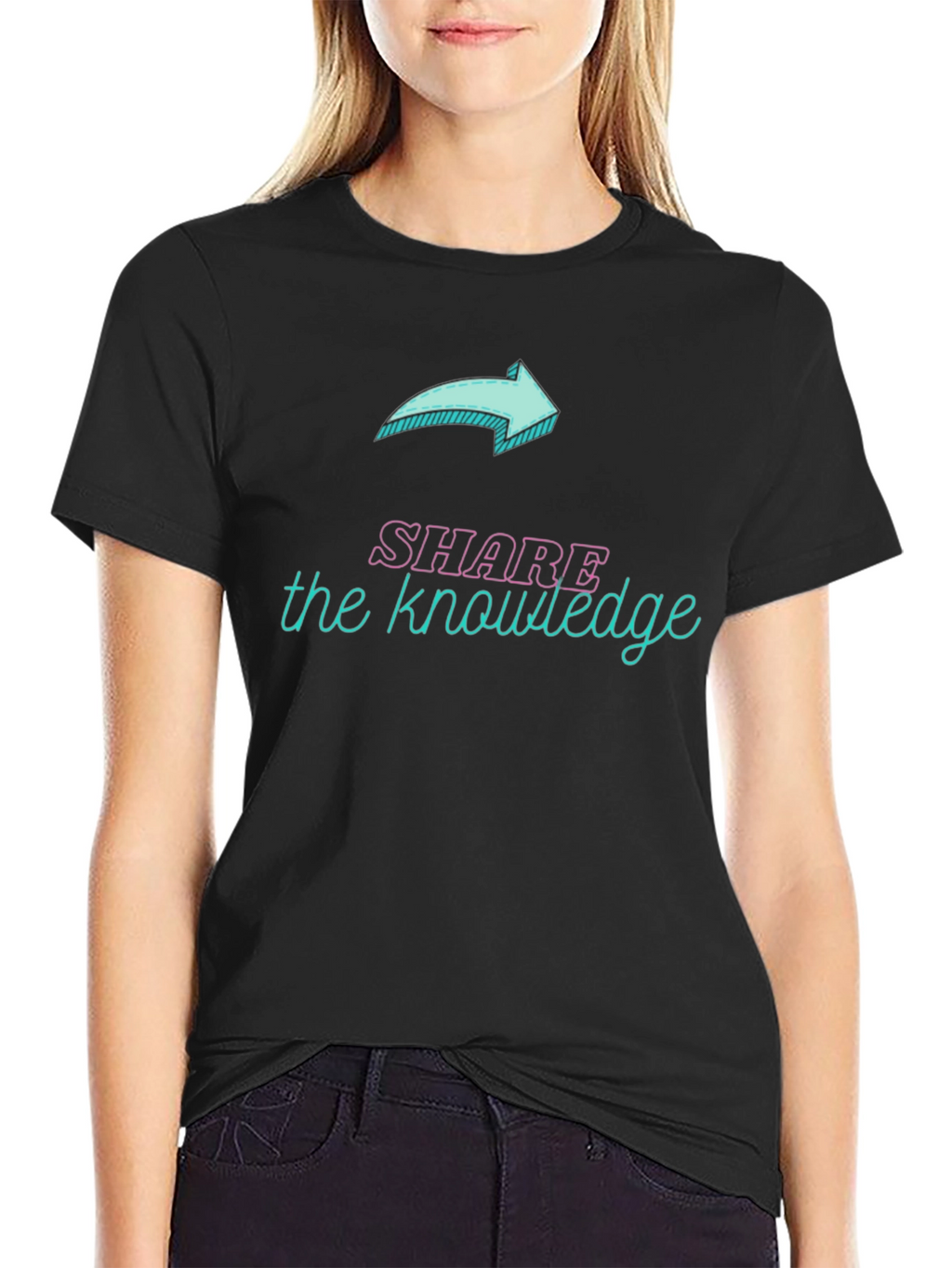 Share the Knowledge Graphic Tee