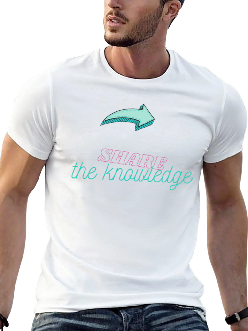 Share the Knowledge Graphic Tee