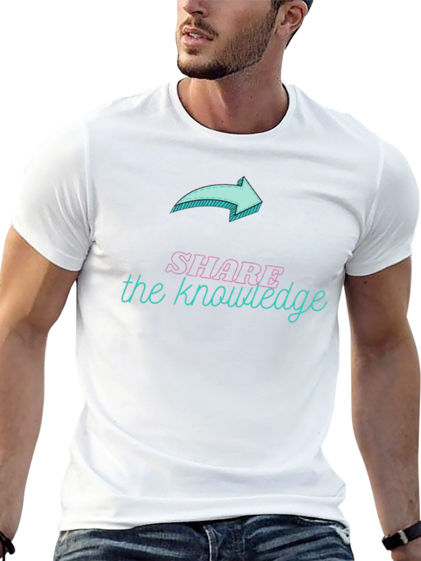 Share the Knowledge Graphic Tee
