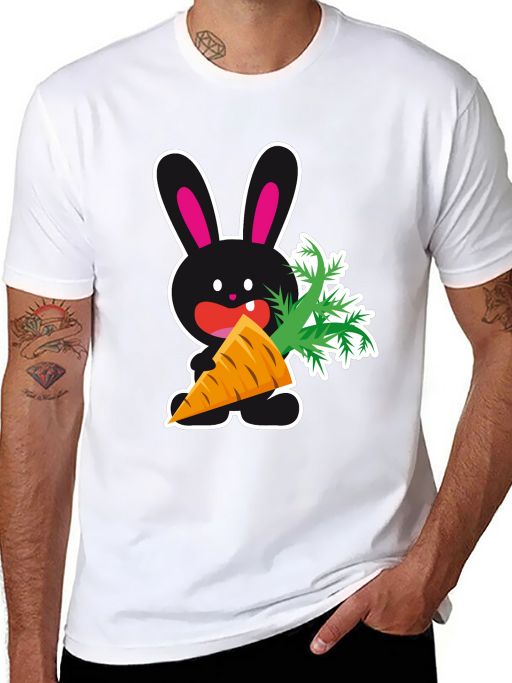 Bunny & Carrot Graphic Tee