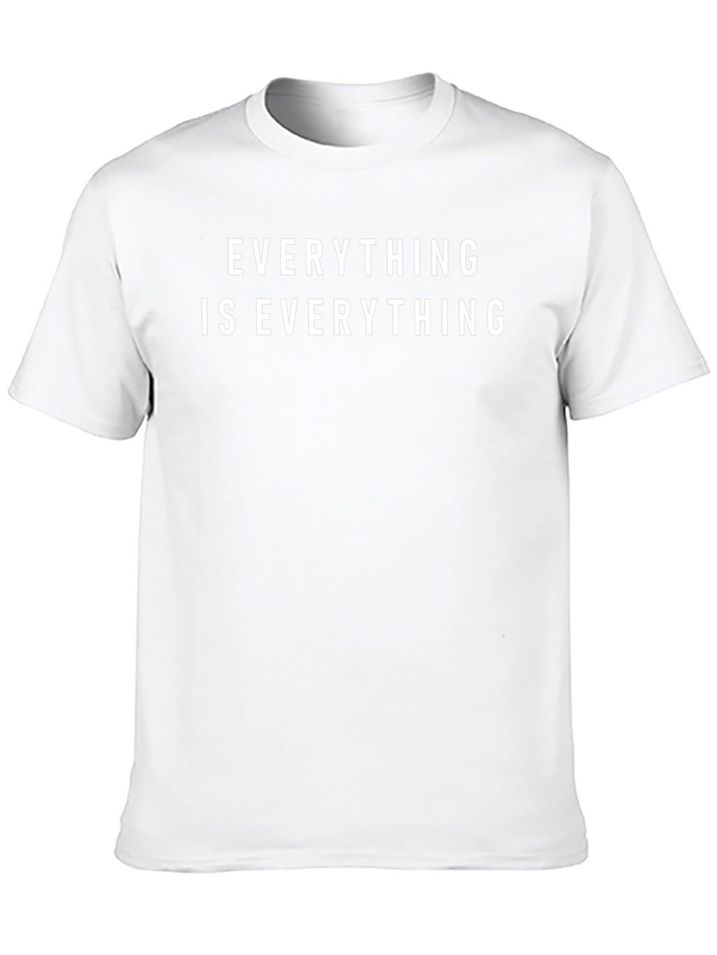 Everything Is Everything Black Graphic Tee