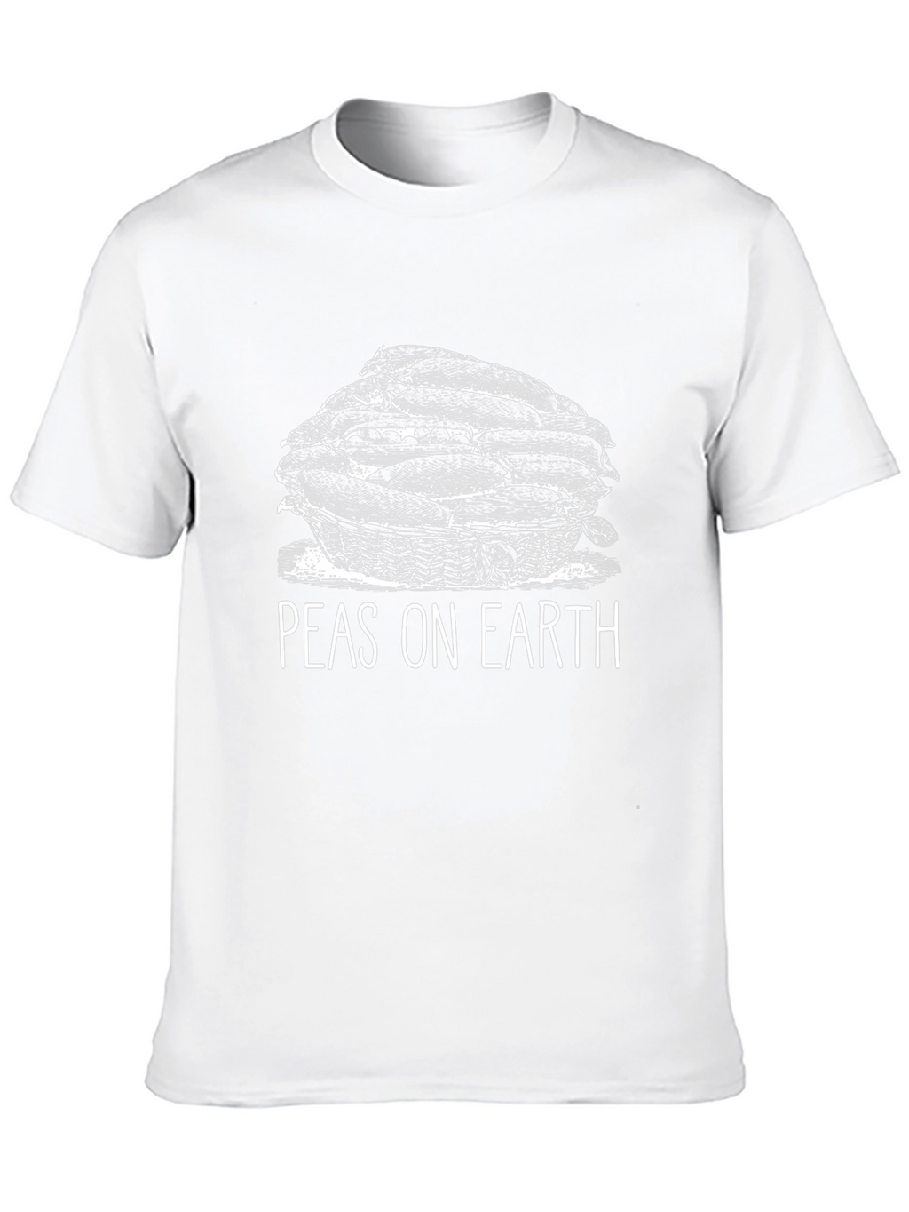 Peas on Earth Graphic T-Shirt - Black