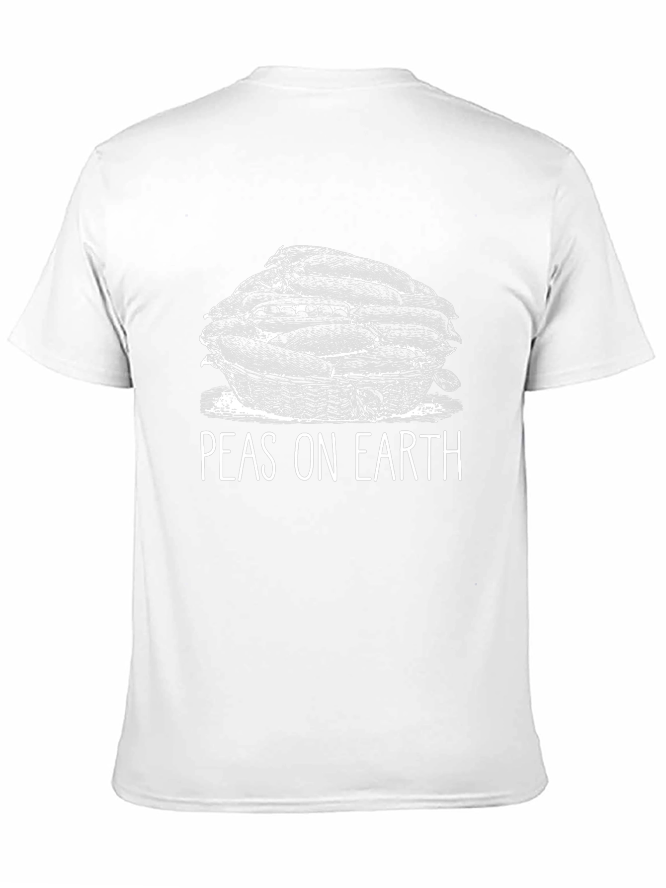 Peas on Earth Graphic T-Shirt - Black