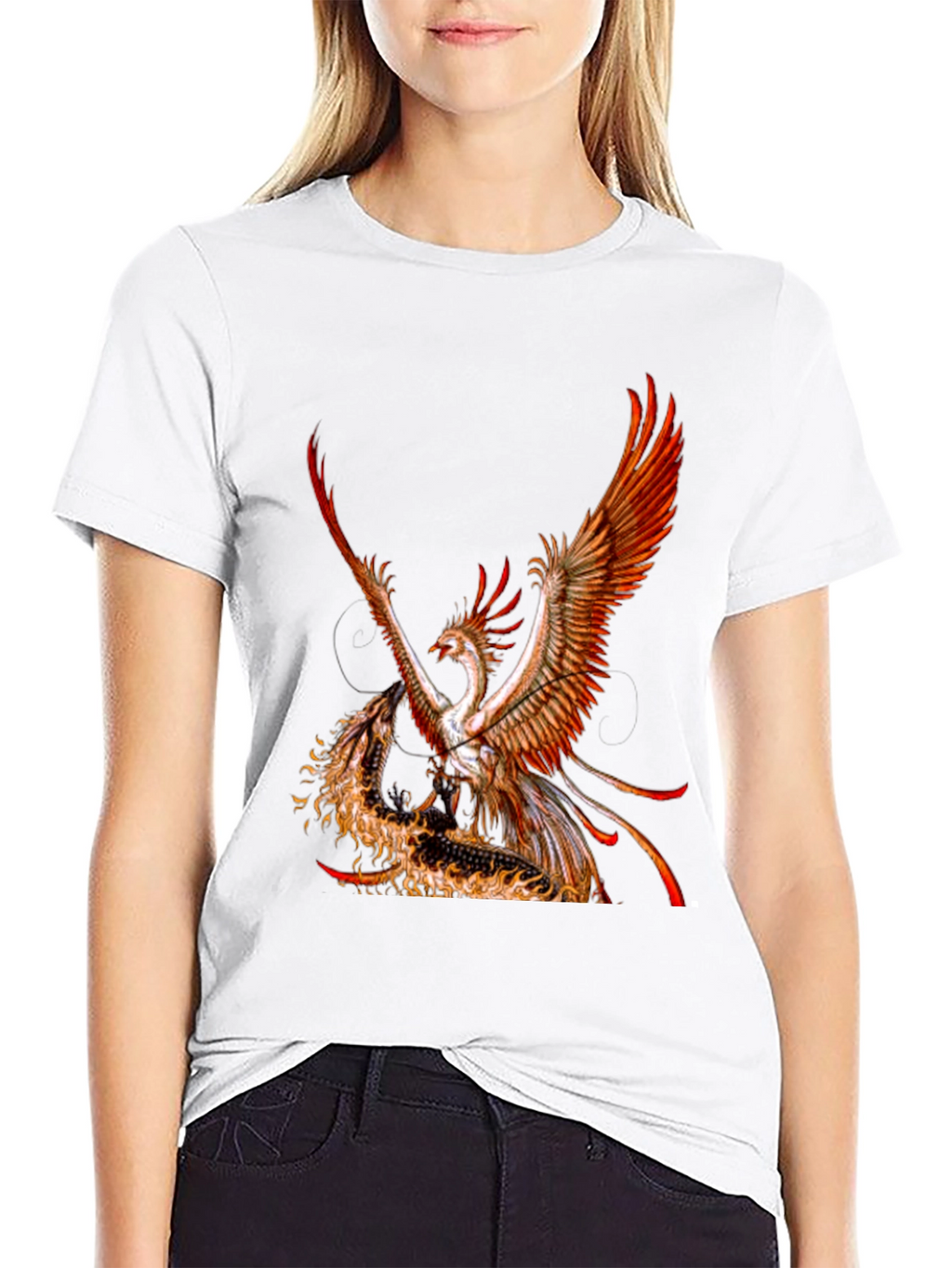 Phoenix & Dragon Graphic Tee