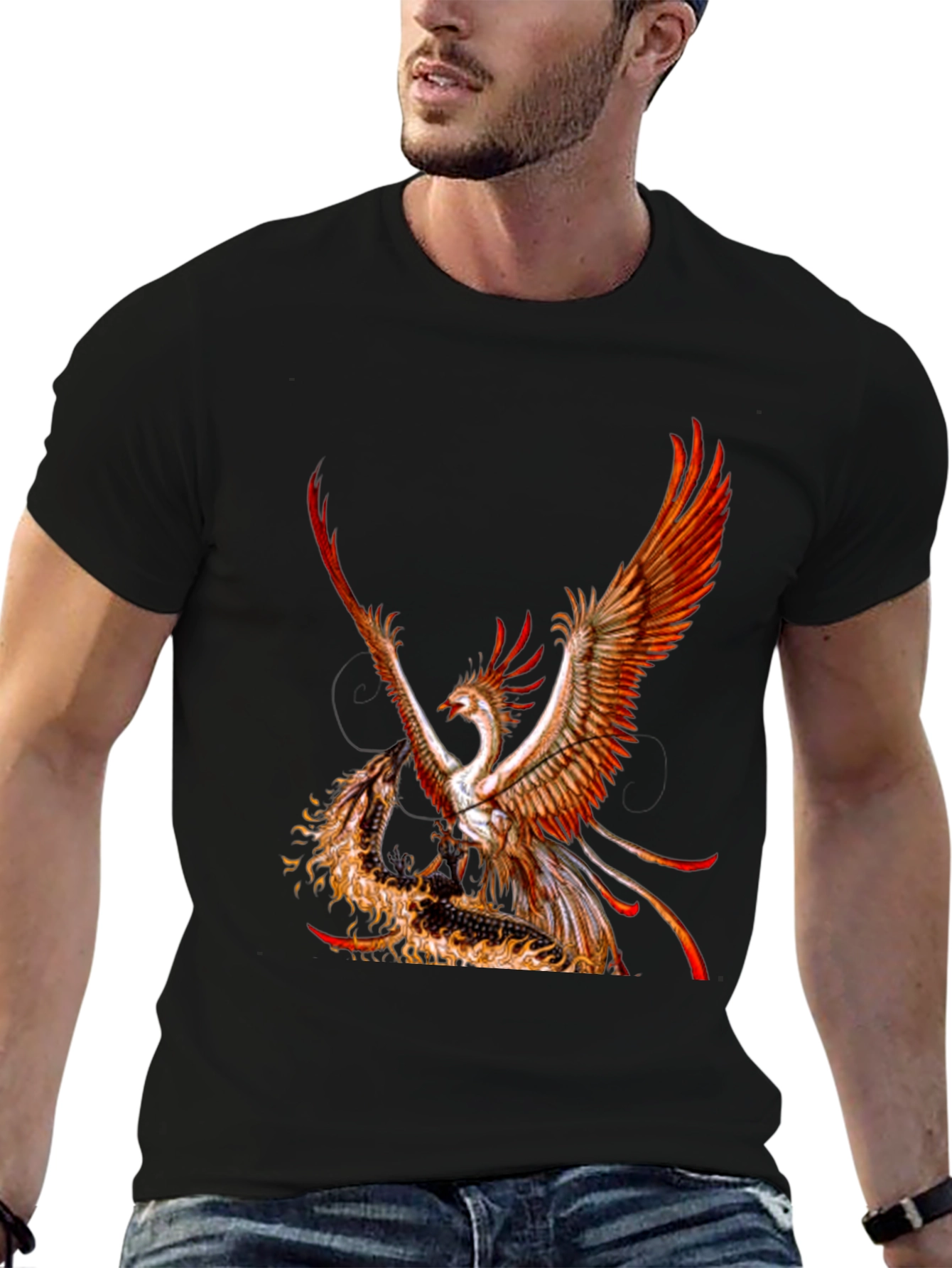 Phoenix & Dragon Graphic Tee
