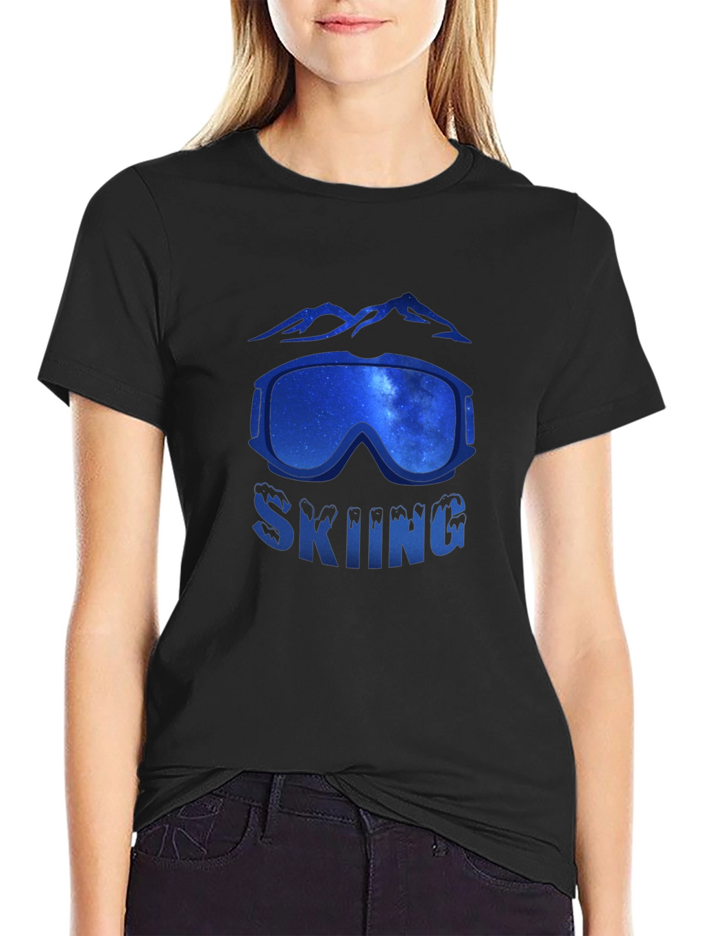 Skiing Goggles Graphic Tee - Unisex Stylish Design