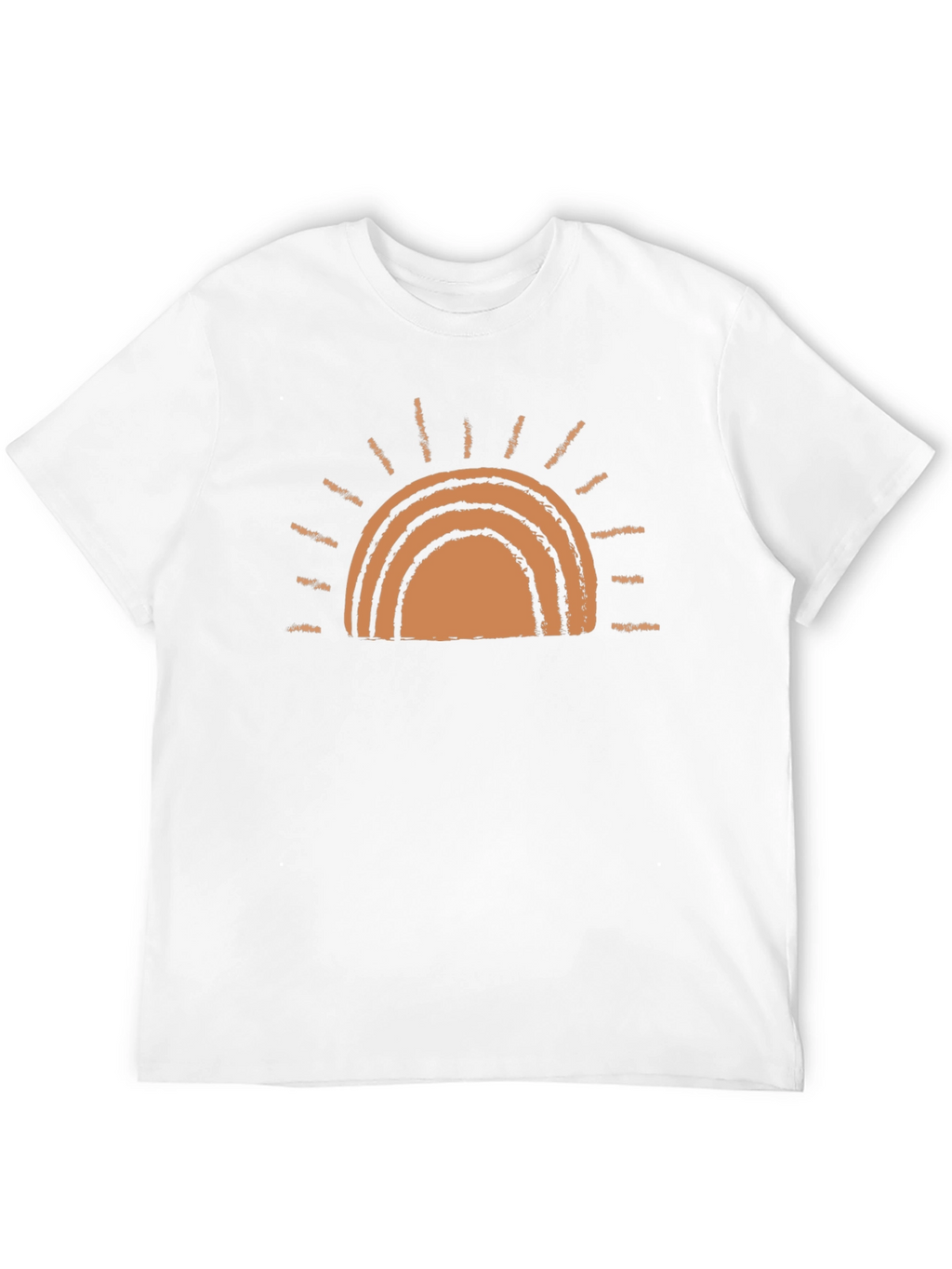 Retro Sunset Graphic Tee - Soft Cotton Blend