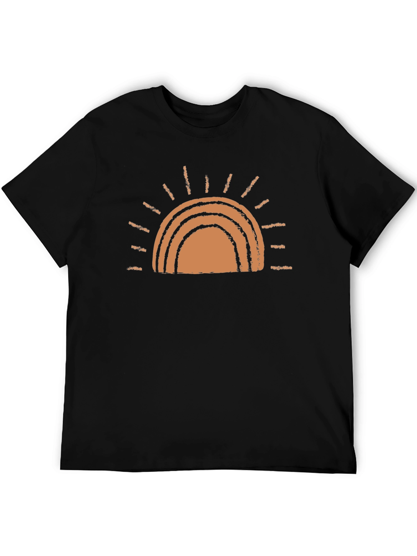Retro Sunset Graphic Tee - Soft Cotton Blend