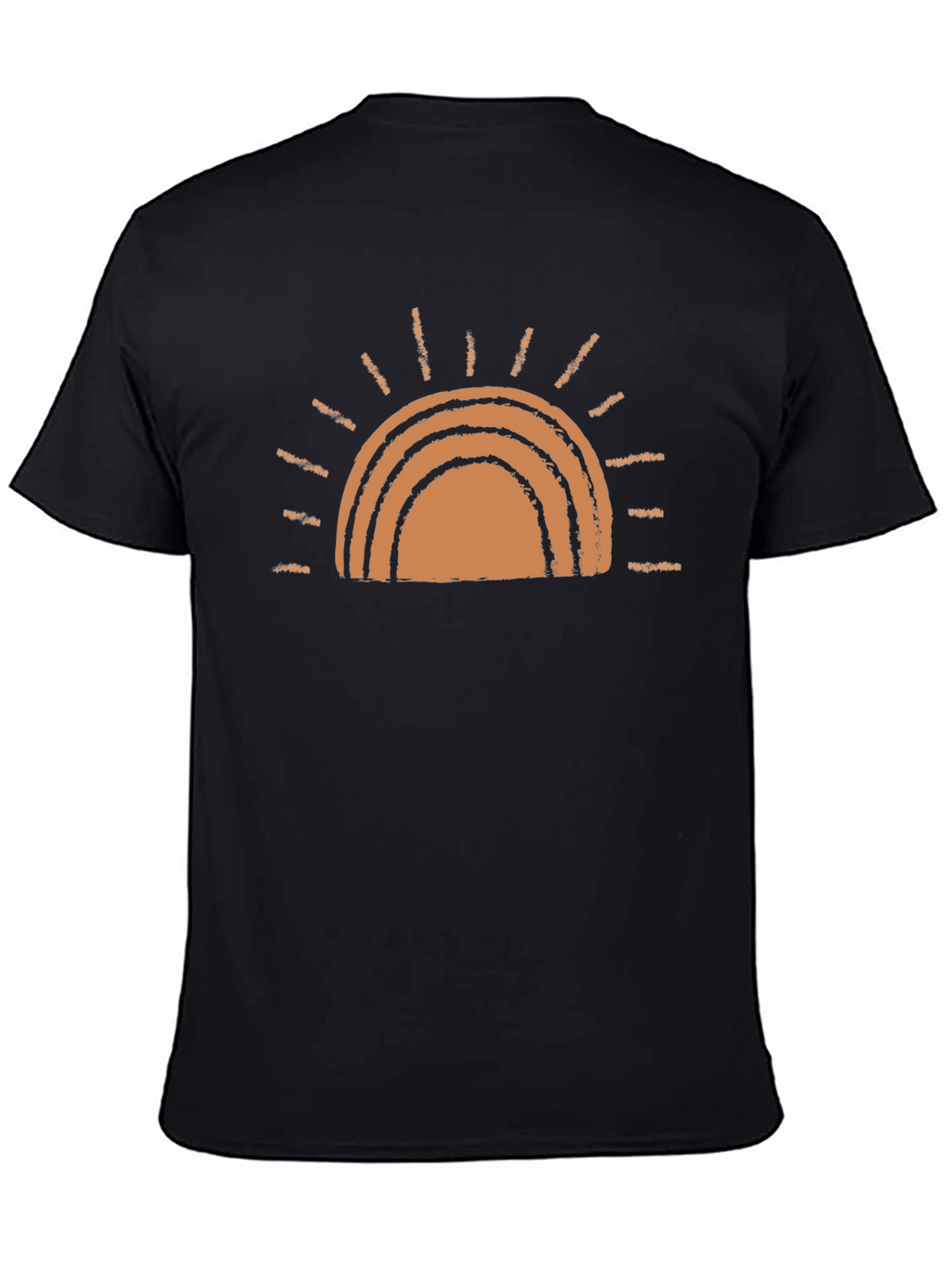 Retro Sunset Graphic Tee - Soft Cotton Blend