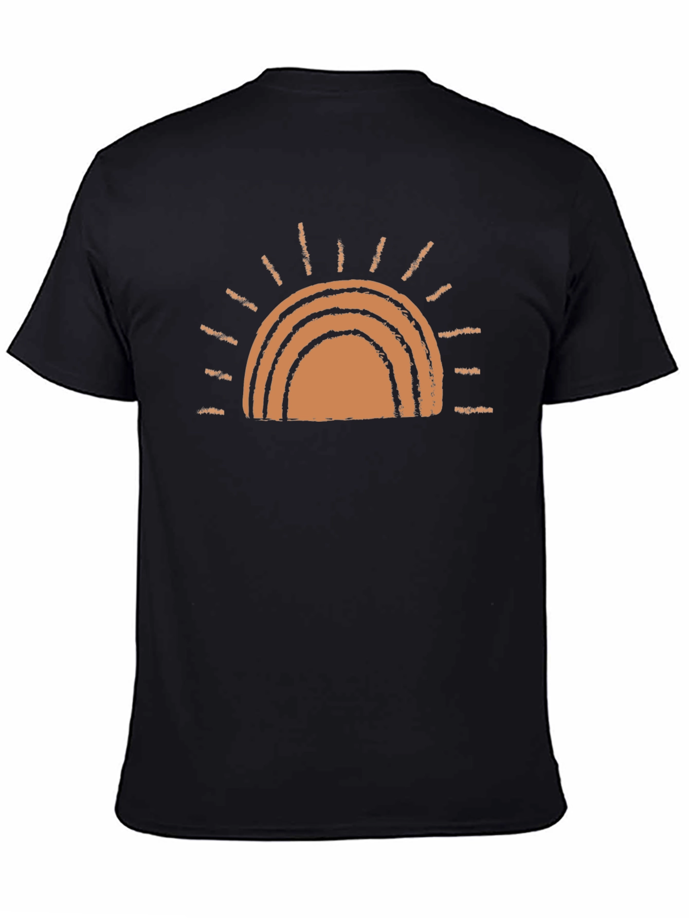 Retro Sunset Graphic Tee - Soft Cotton Blend