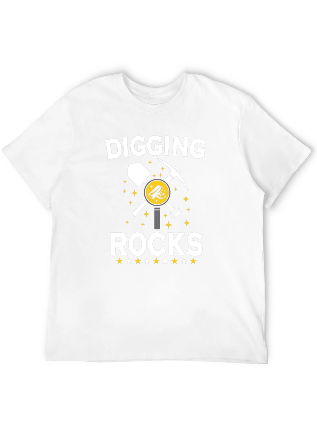 Digging Rocks T-Shirt: Miners Graphic Tee