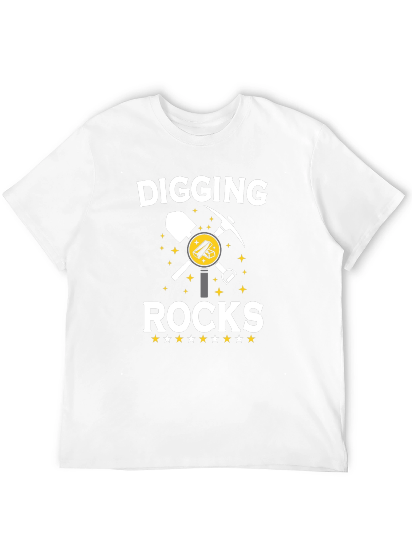 Digging Rocks T-Shirt: Miners Graphic Tee