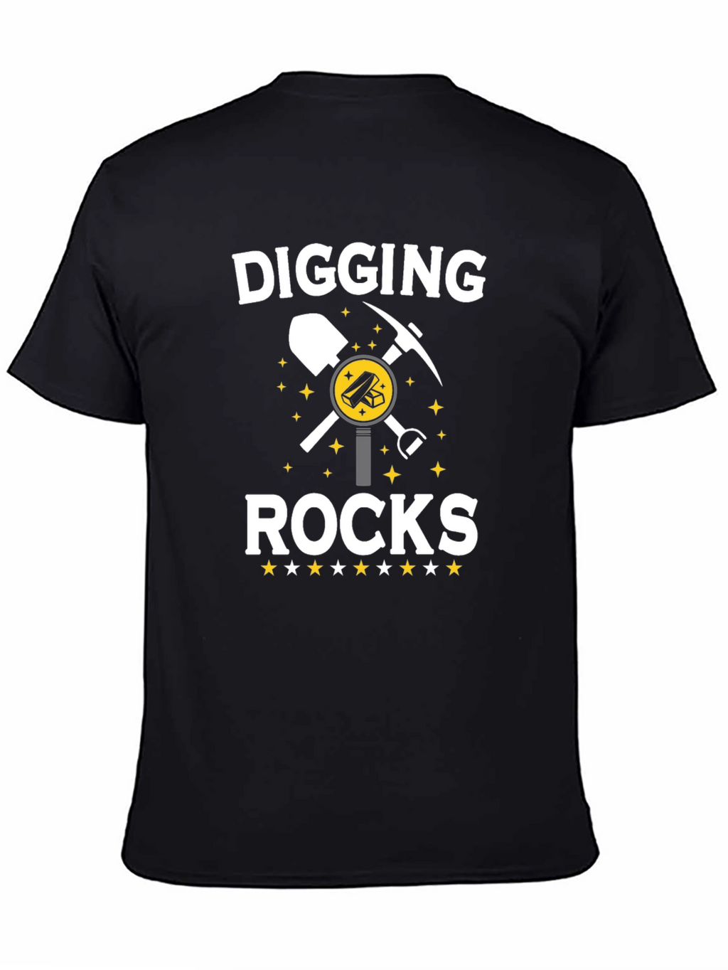 Digging Rocks T-Shirt: Miners Graphic Tee