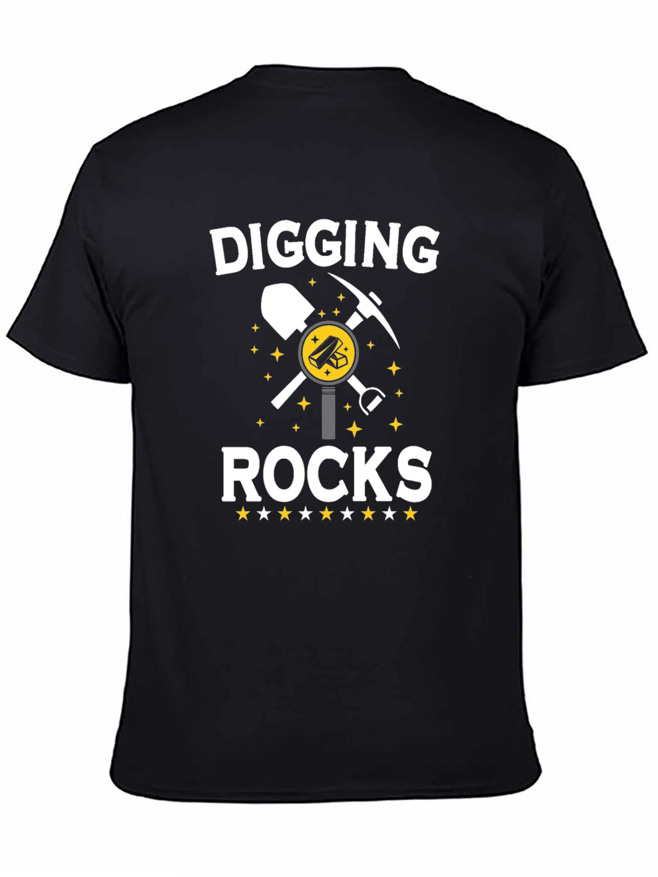 Digging Rocks T-Shirt: Miners Graphic Tee