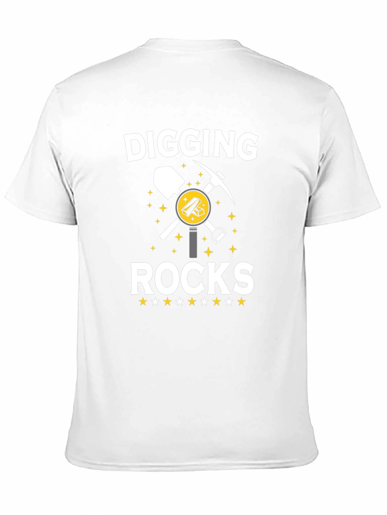 Digging Rocks T-Shirt: Miners Graphic Tee