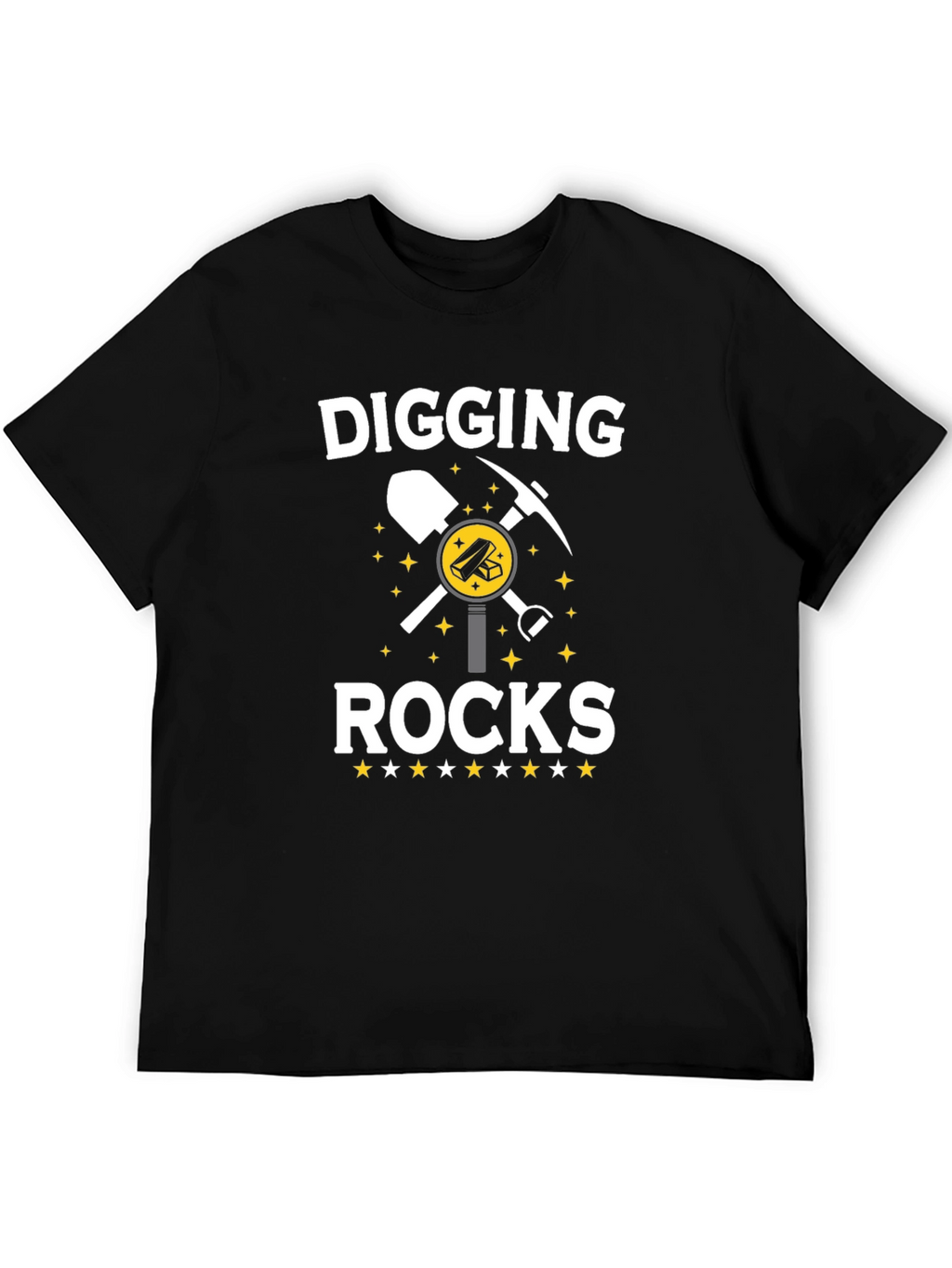 Digging Rocks T-Shirt: Miners Graphic Tee